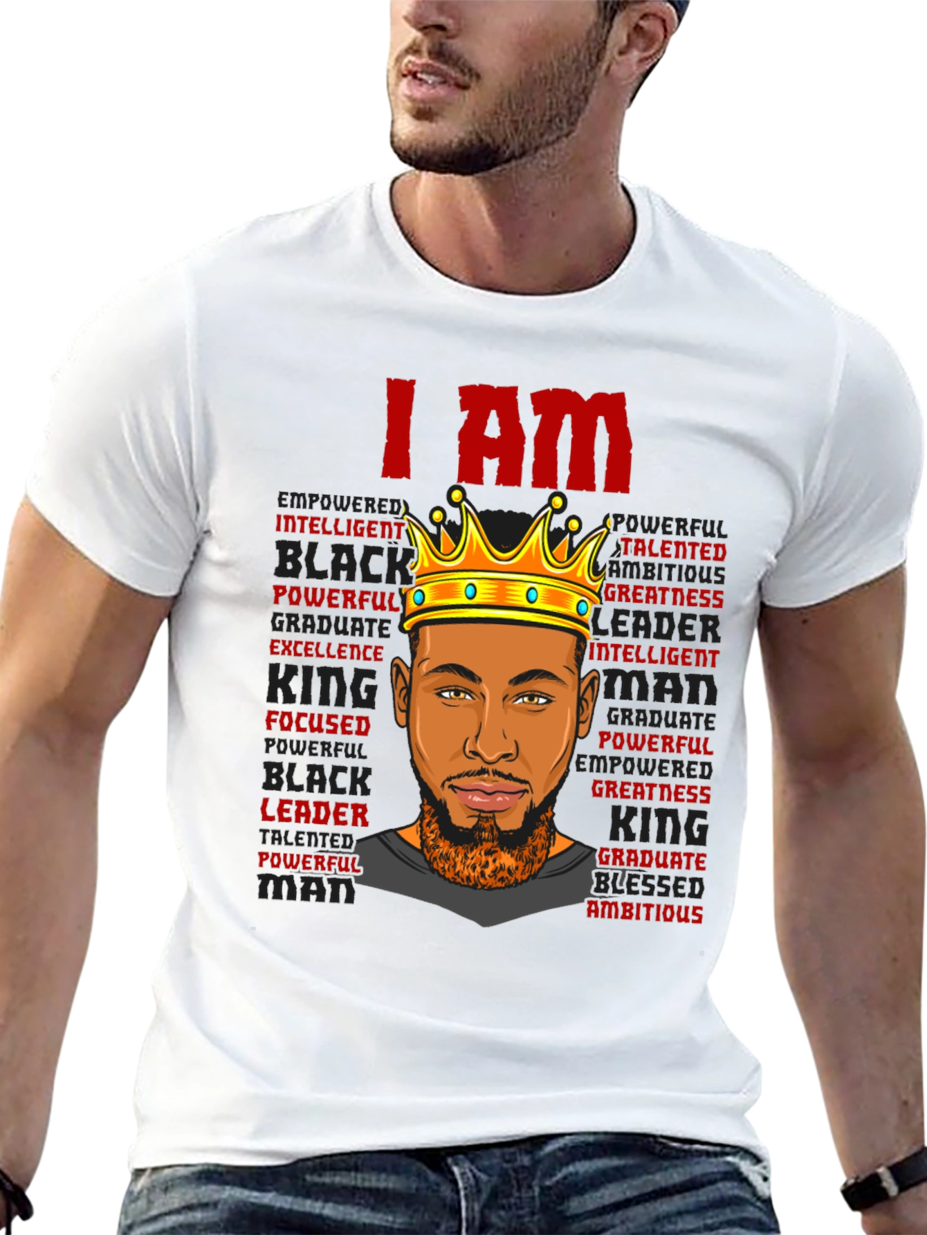 I AM King Graphic T-Shirt