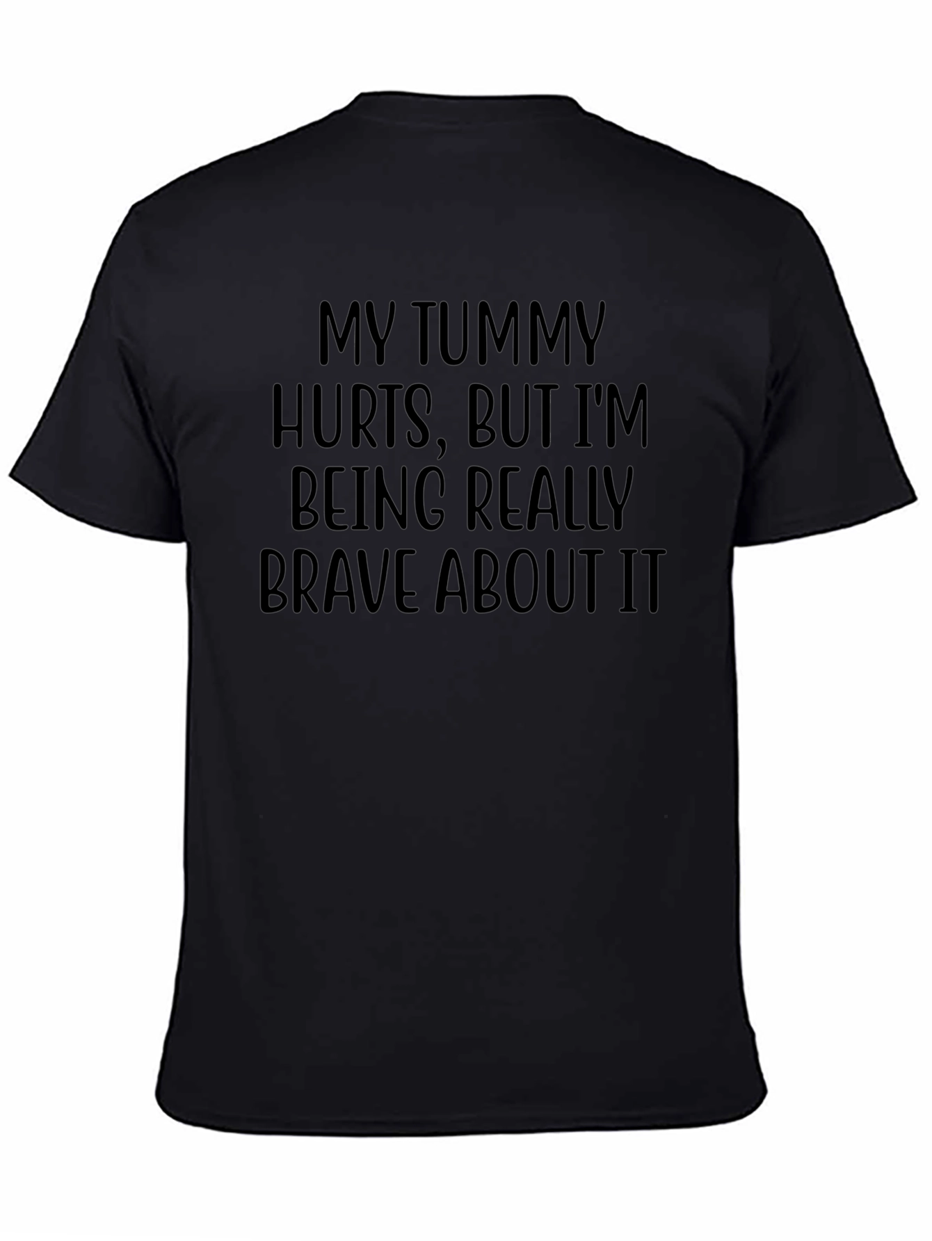 Funny Tummy Hurts Graphic Tee