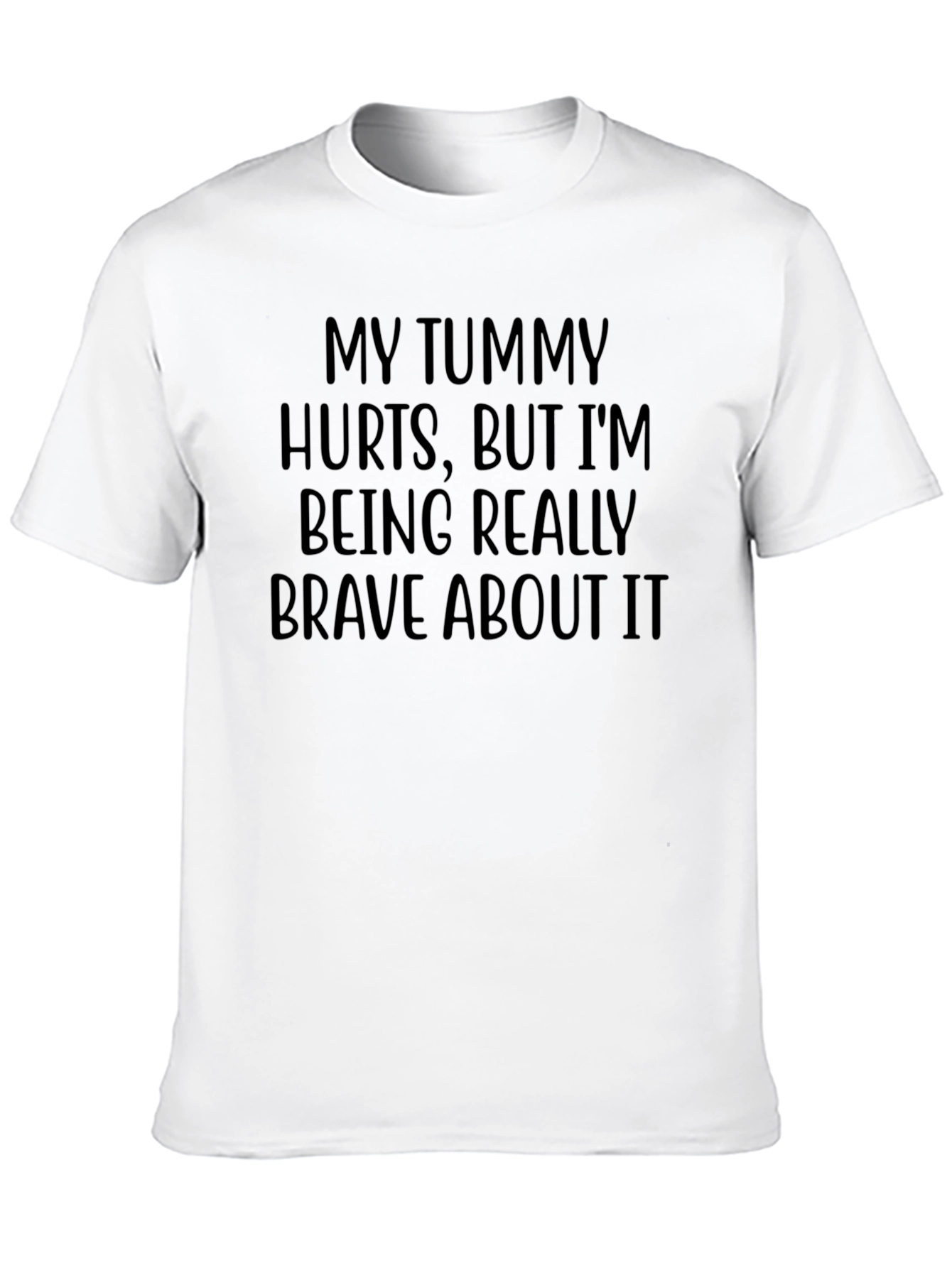 Funny Tummy Hurts Graphic Tee