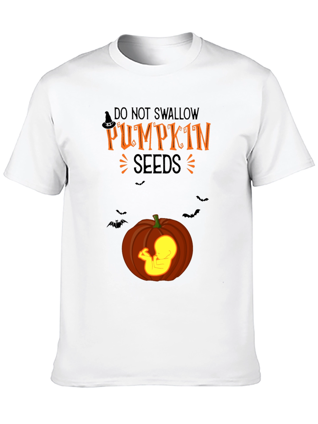 Funny Halloween Pregnancy Announcement T-Shirt