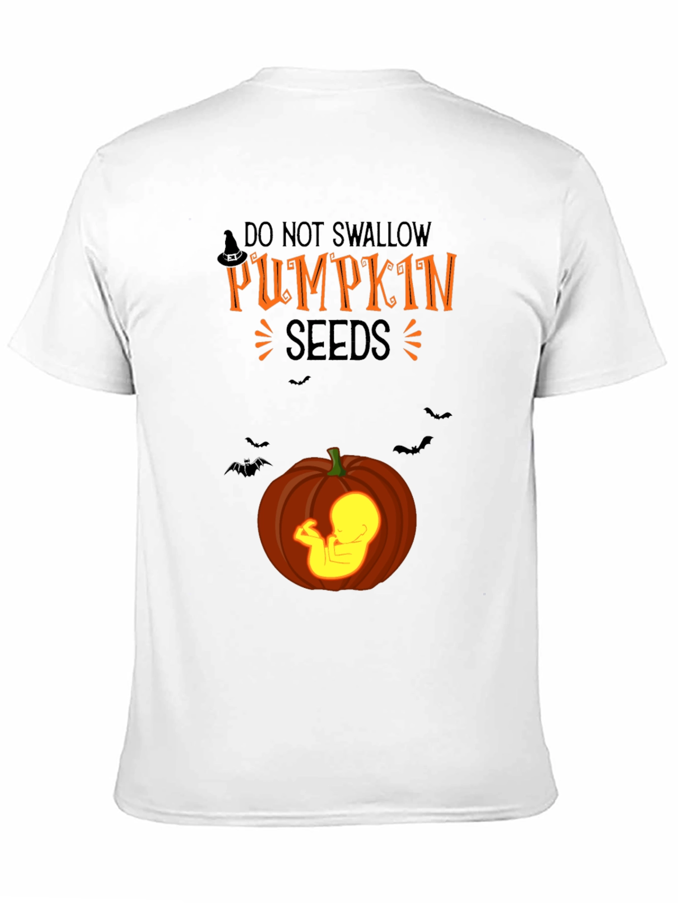 Funny Halloween Pregnancy Announcement T-Shirt