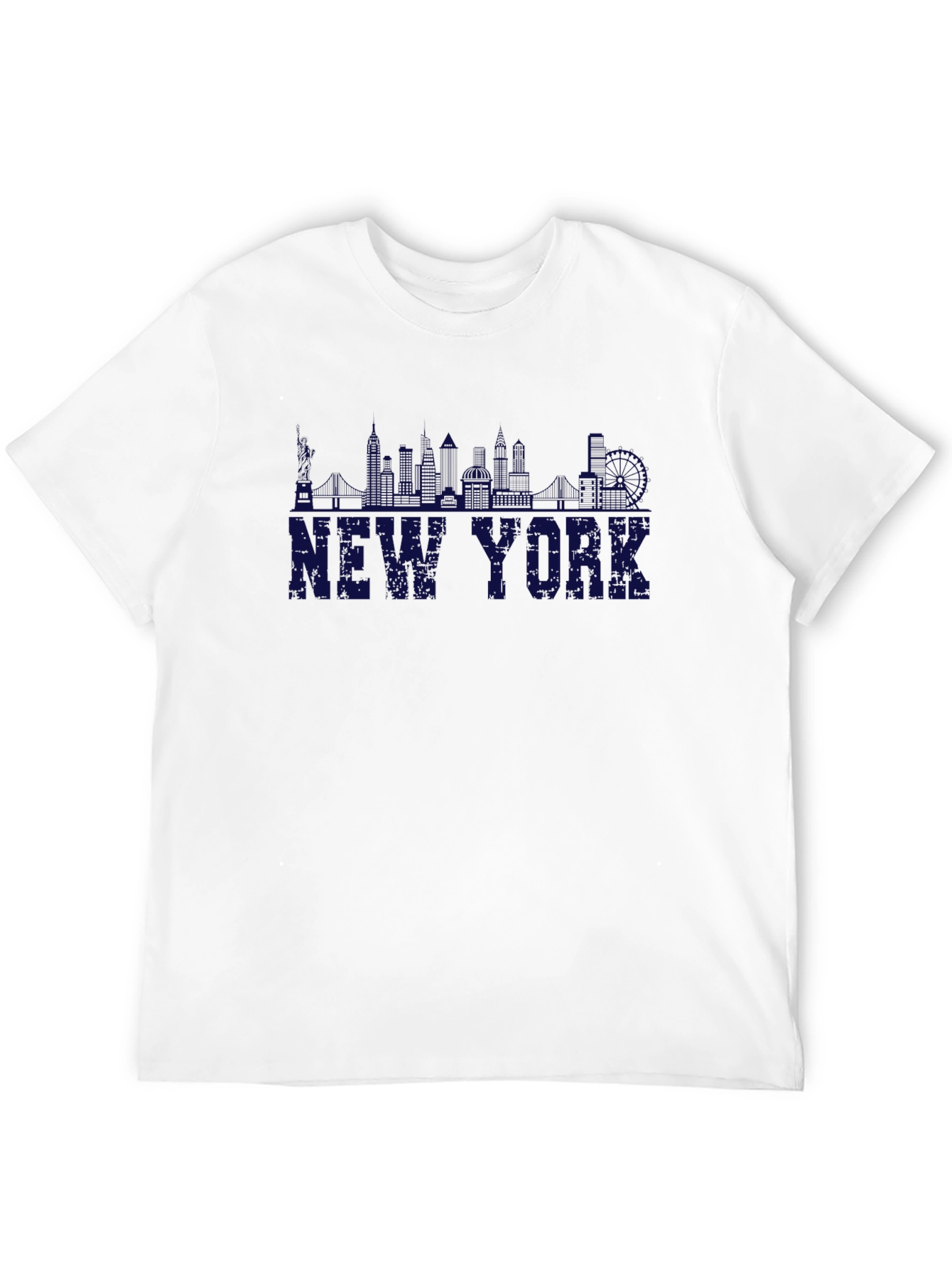 New York Skyline T-Shirt - Classic Comfort