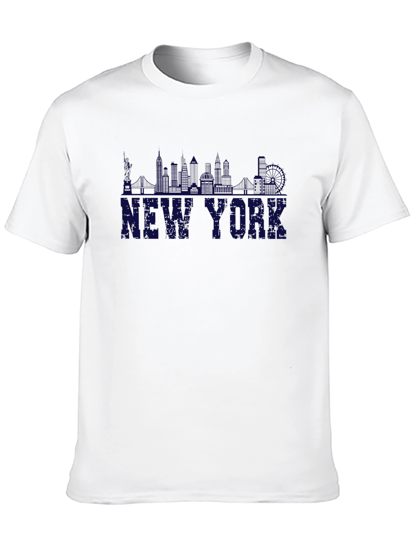 New York Skyline T-Shirt - Classic Comfort
