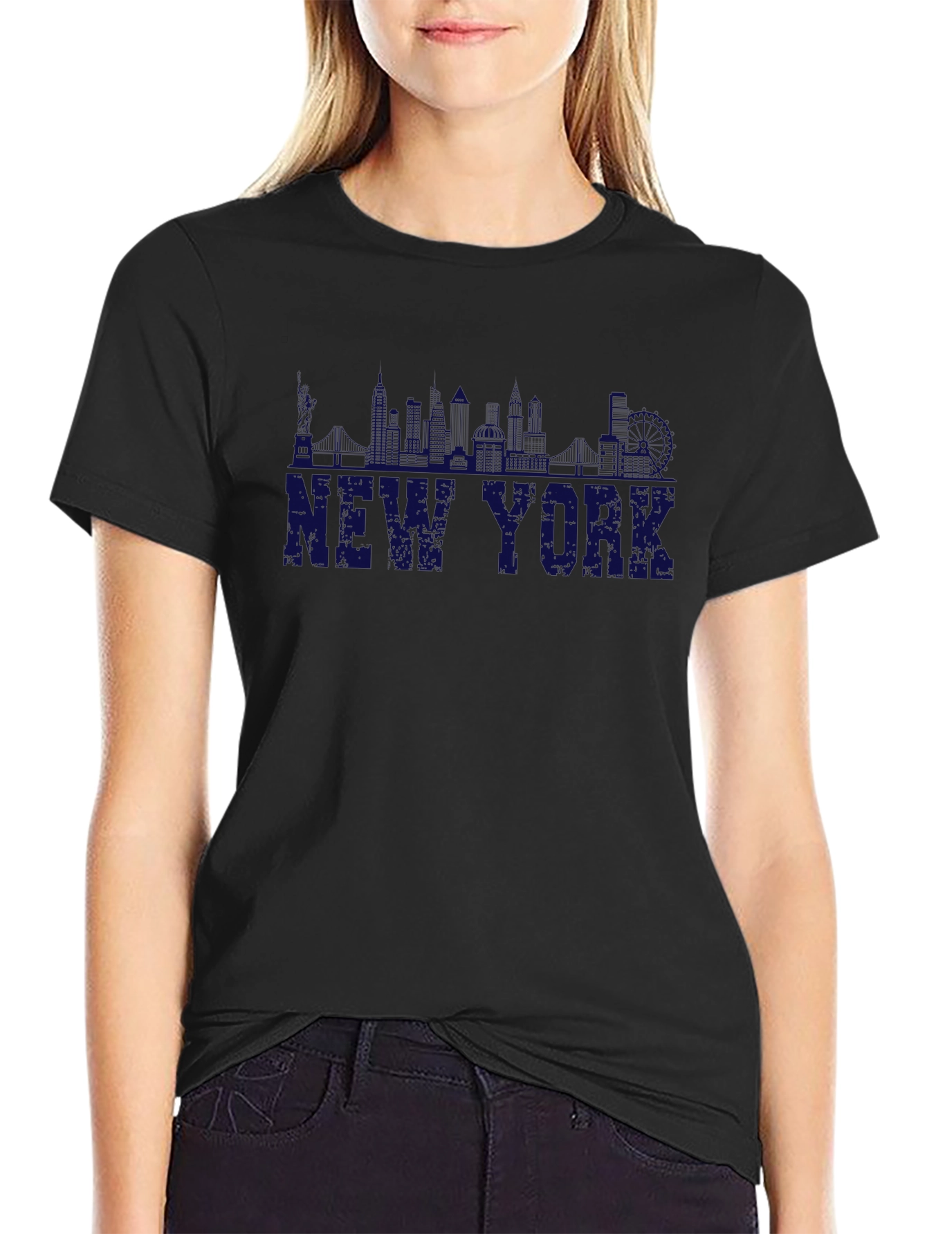 New York Skyline T-Shirt - Classic Comfort