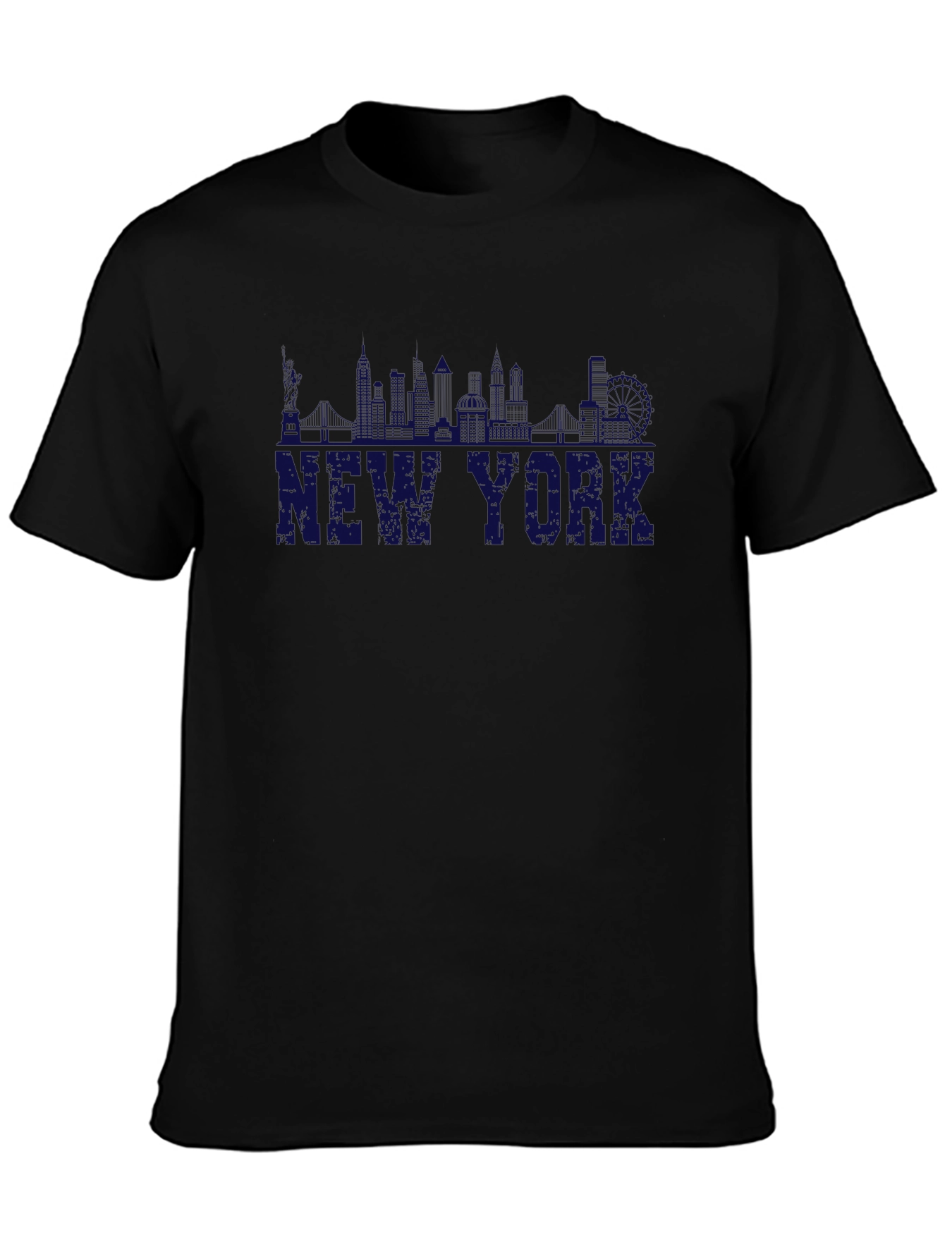 New York Skyline T-Shirt - Classic Comfort