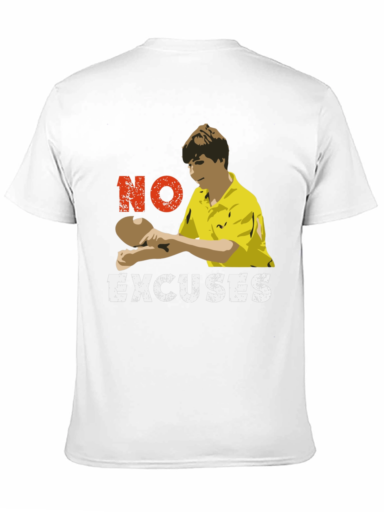 No Excuses Table Tennis Graphic Tee
