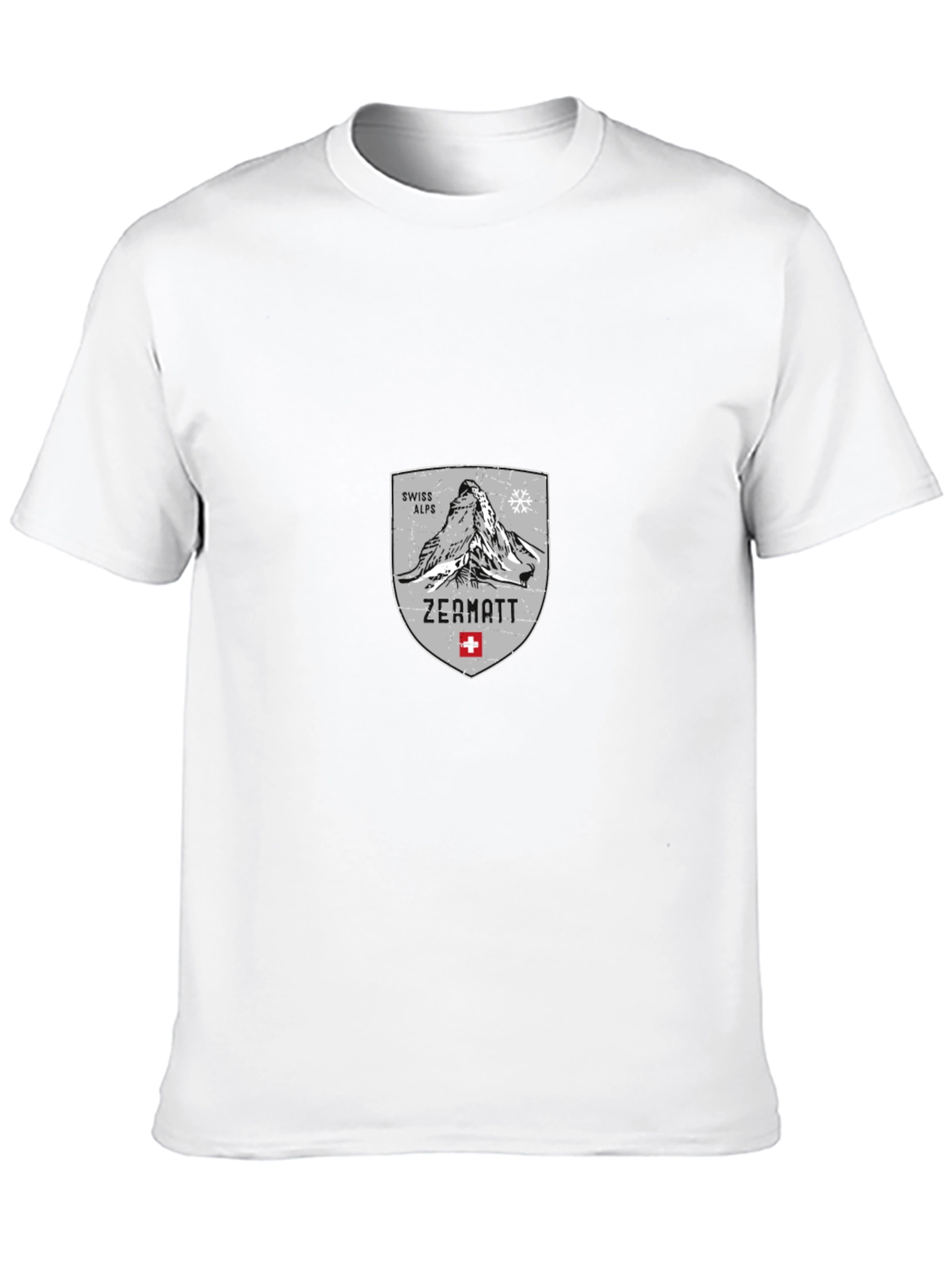 Zermatt Swiss Alps Graphic Tee