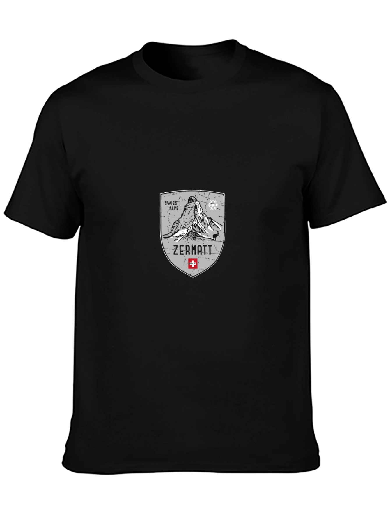 Zermatt Swiss Alps Graphic Tee