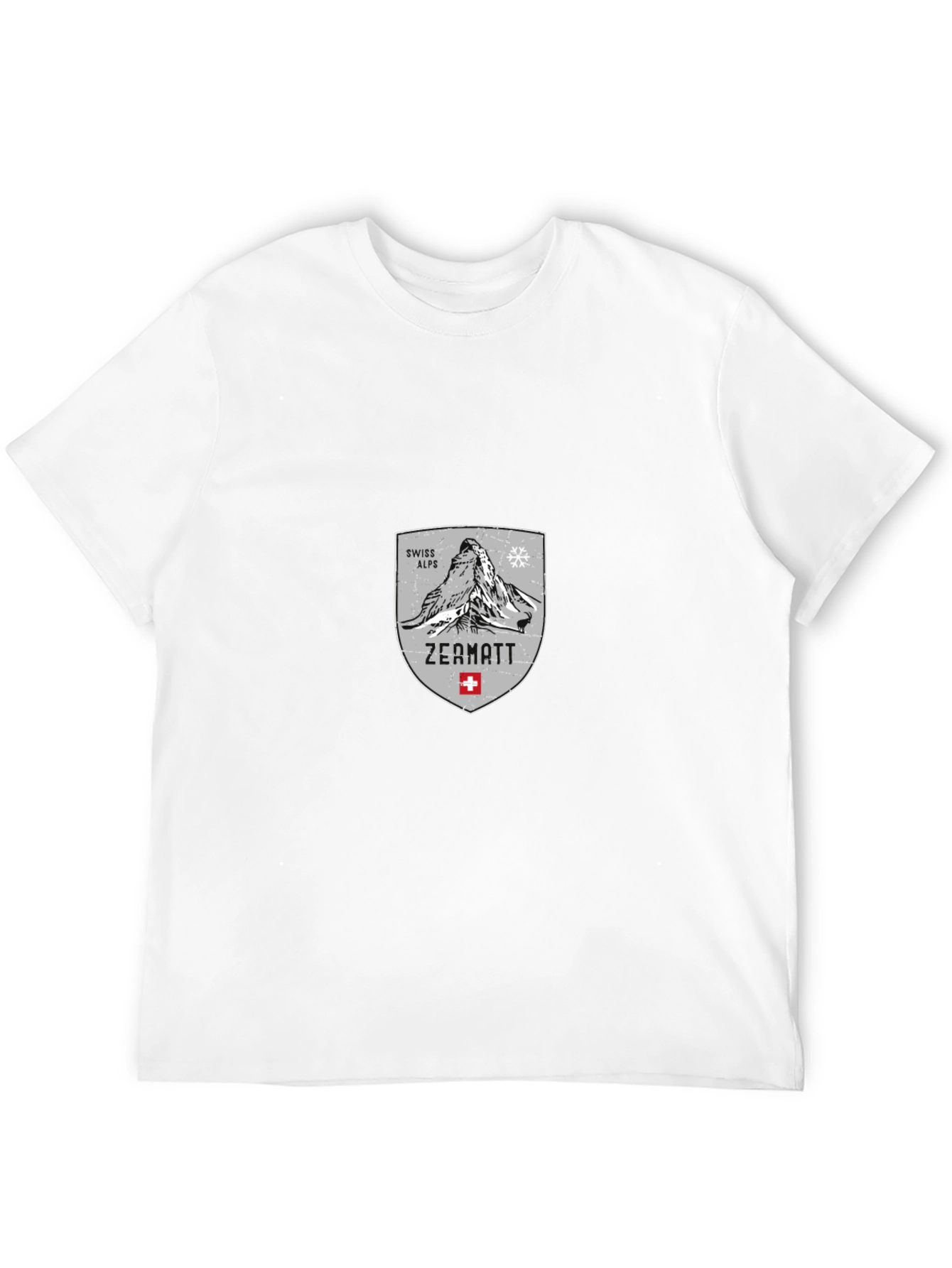 Zermatt Swiss Alps Graphic Tee