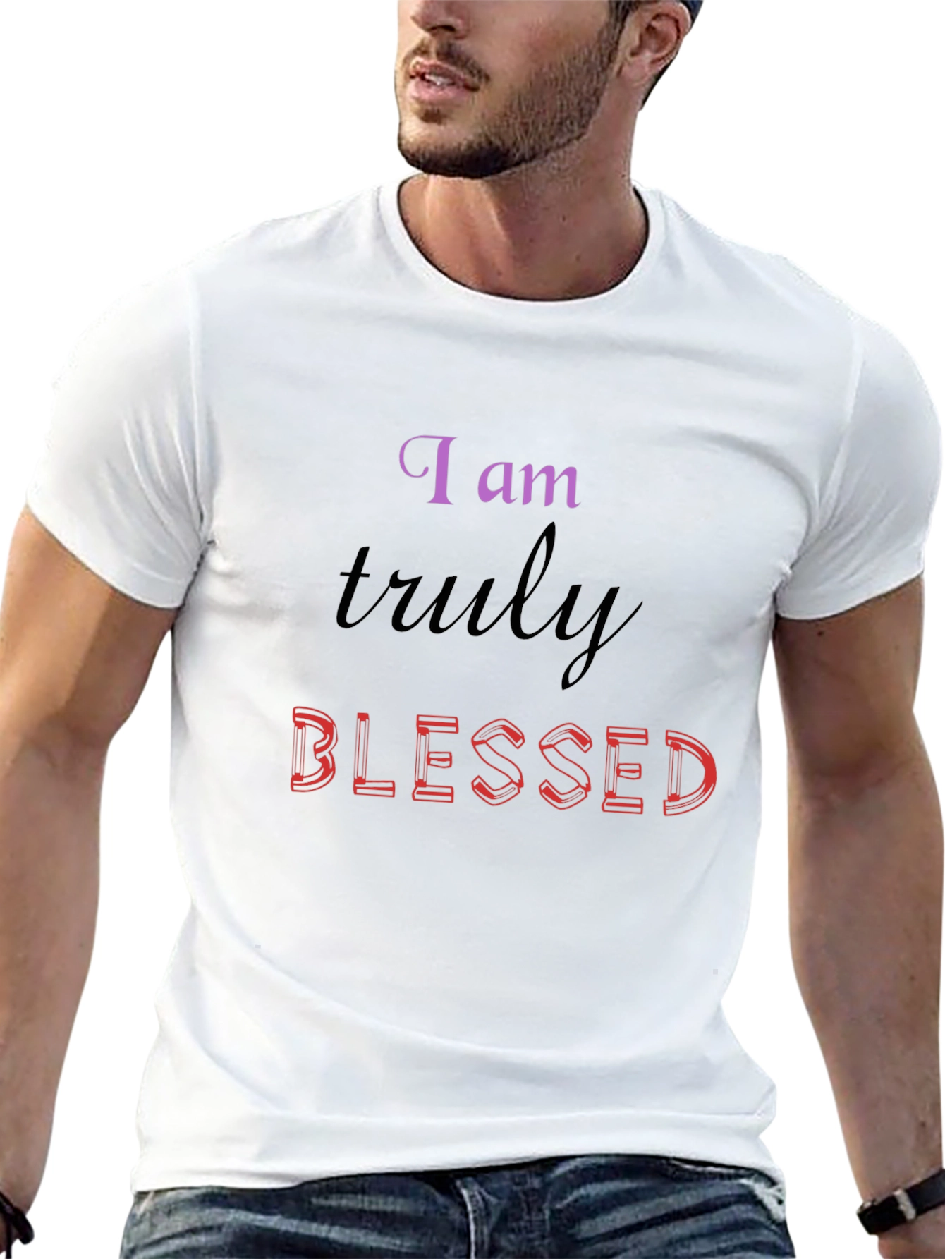 Blessed Graphic T-Shirt - Stylish Comfort Fit