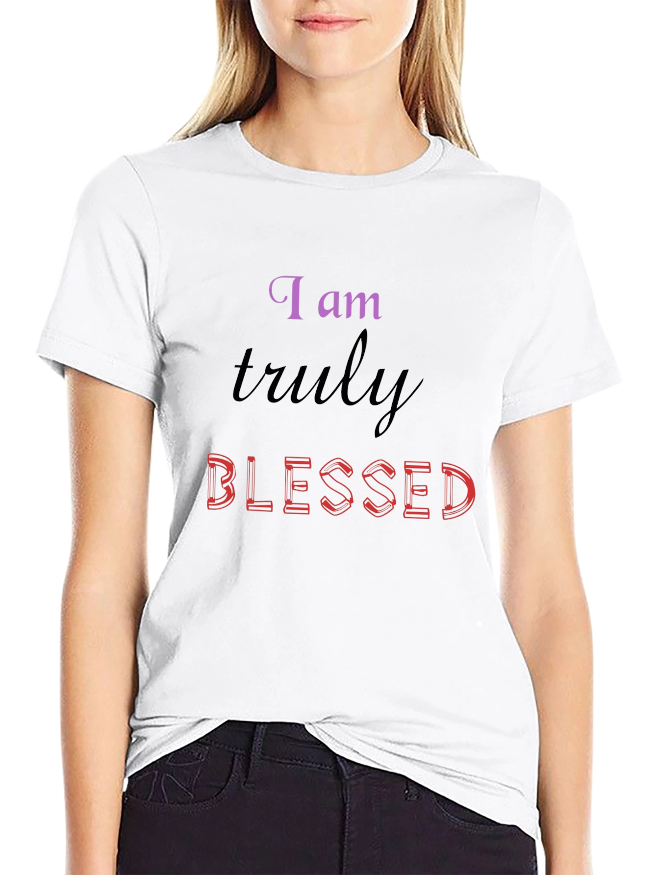 Blessed Graphic T-Shirt - Stylish Comfort Fit