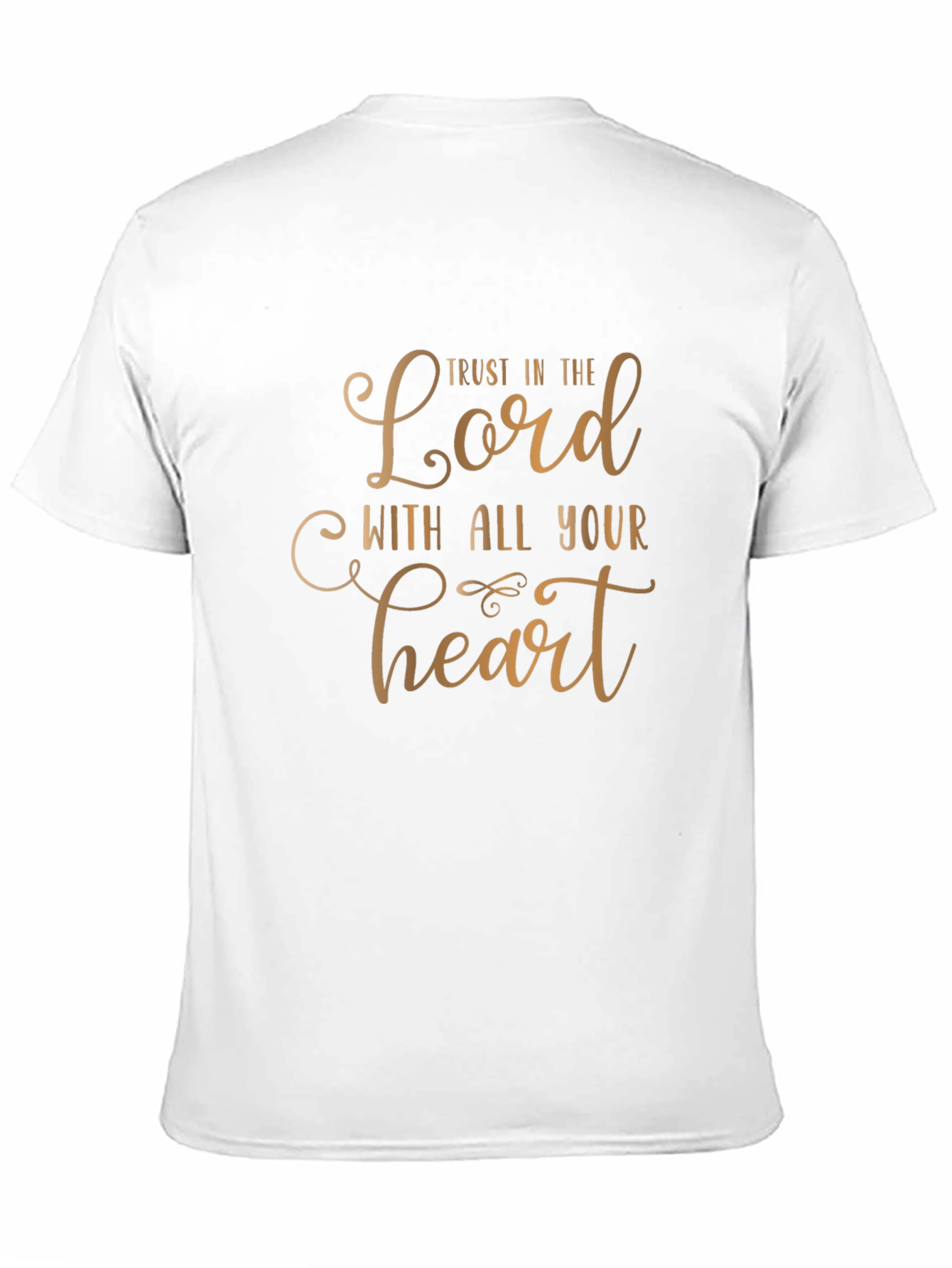 Trust in the Lord Graphic Tee - Black