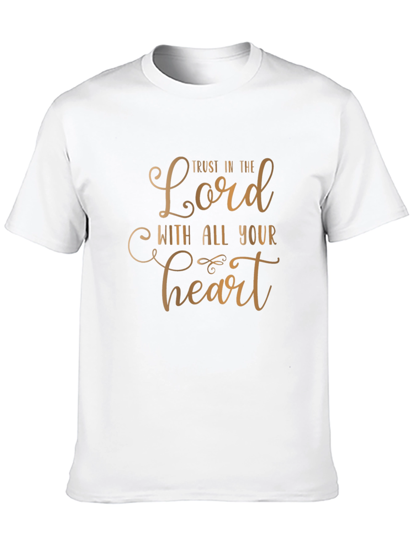Trust in the Lord Graphic Tee - Black