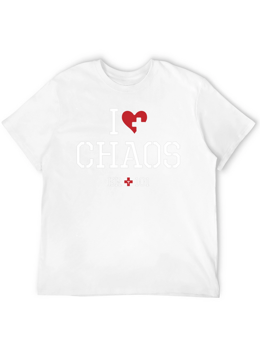 I Heart Chaos ER 101 T-Shirt - Emergency Room Doctor Nurse Gift