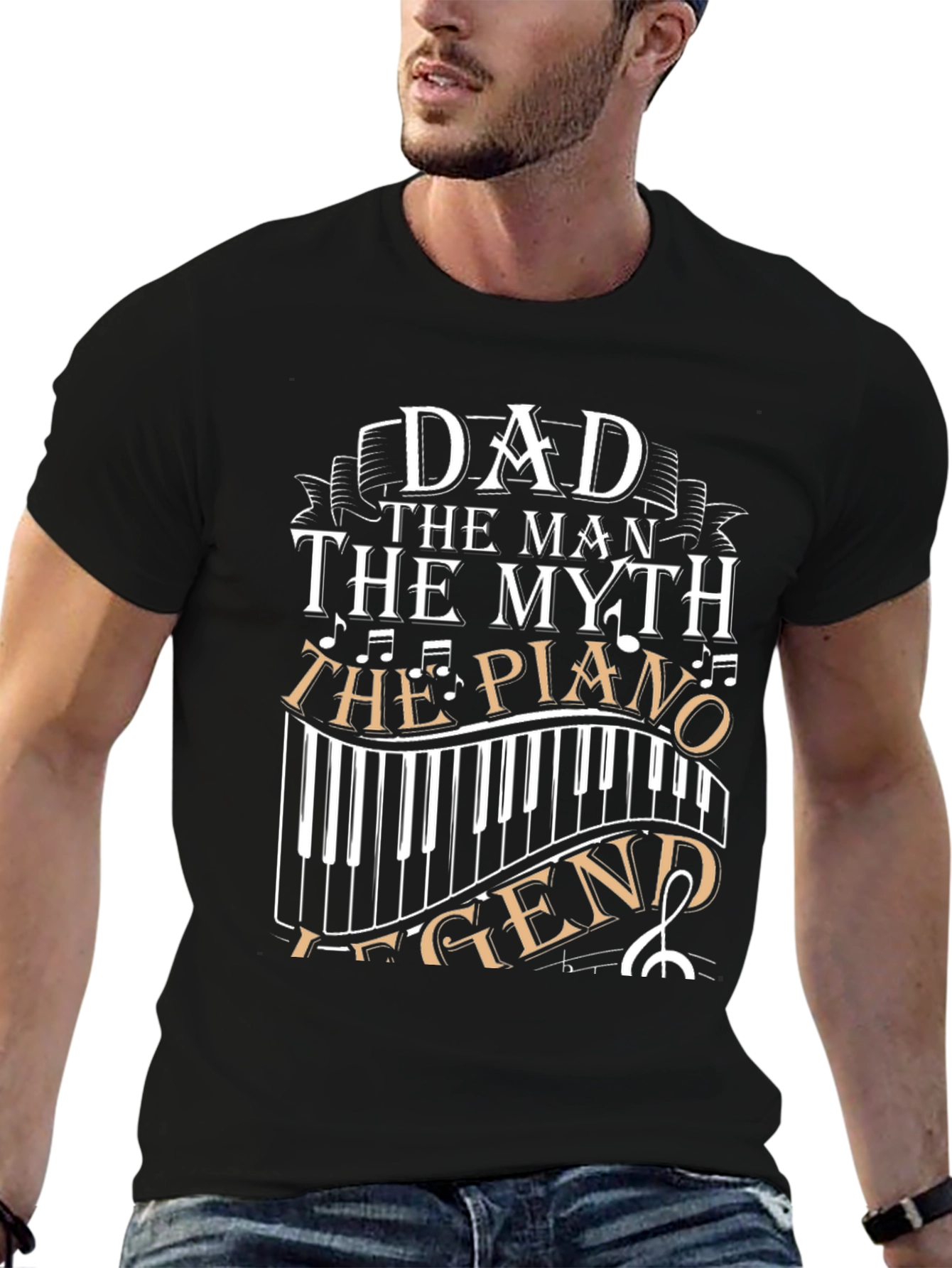 Dad the Piano Legend T-Shirt