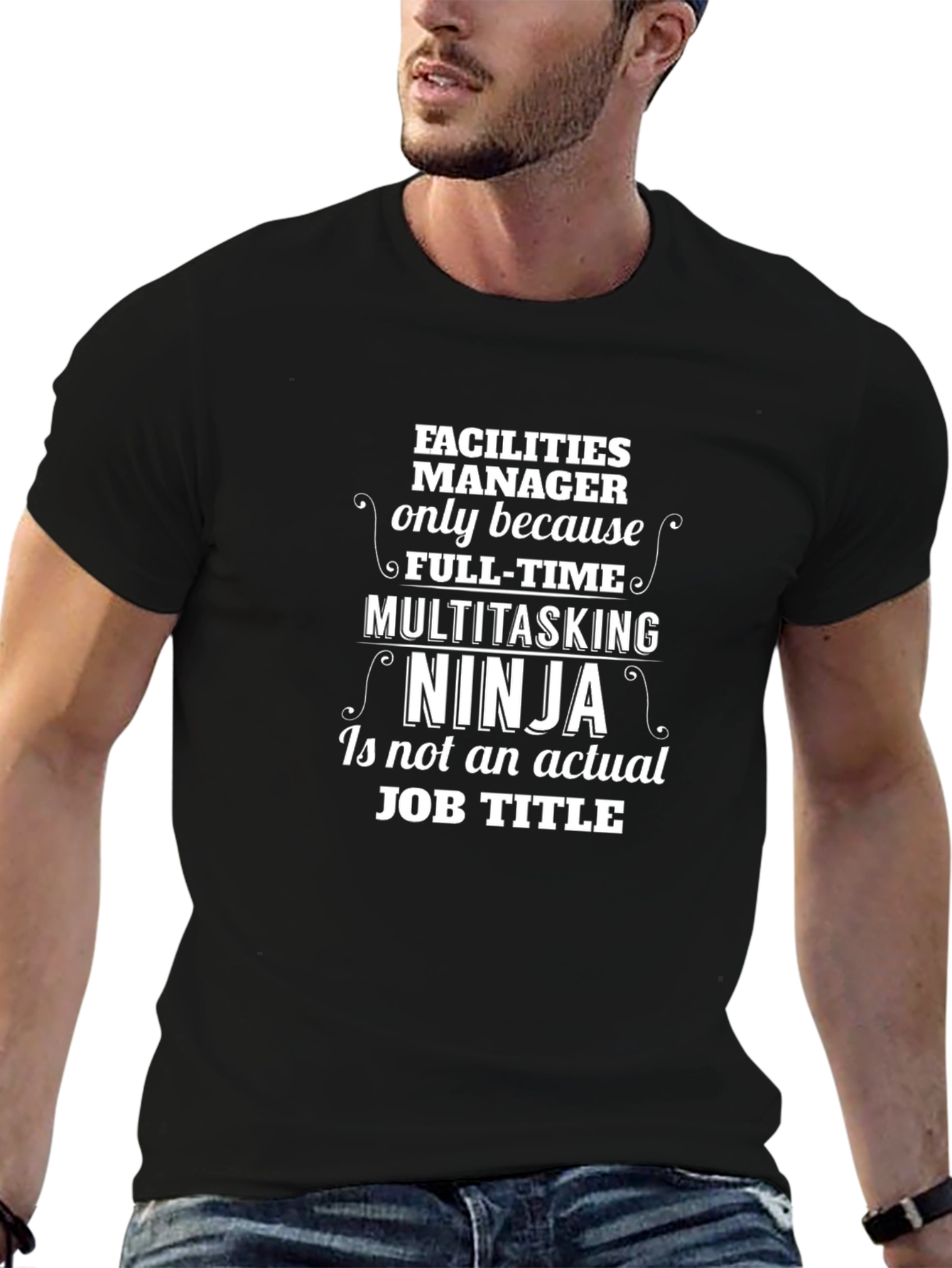 Funny Facilities Manager Ninja T-Shirt