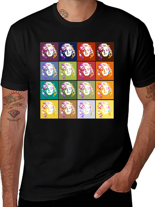 Pop Art Marilyn Monroe T-Shirt - Classic Style
