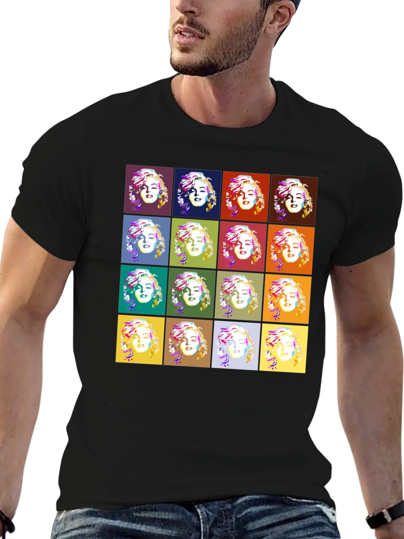 Pop Art Marilyn Monroe T-Shirt - Classic Style