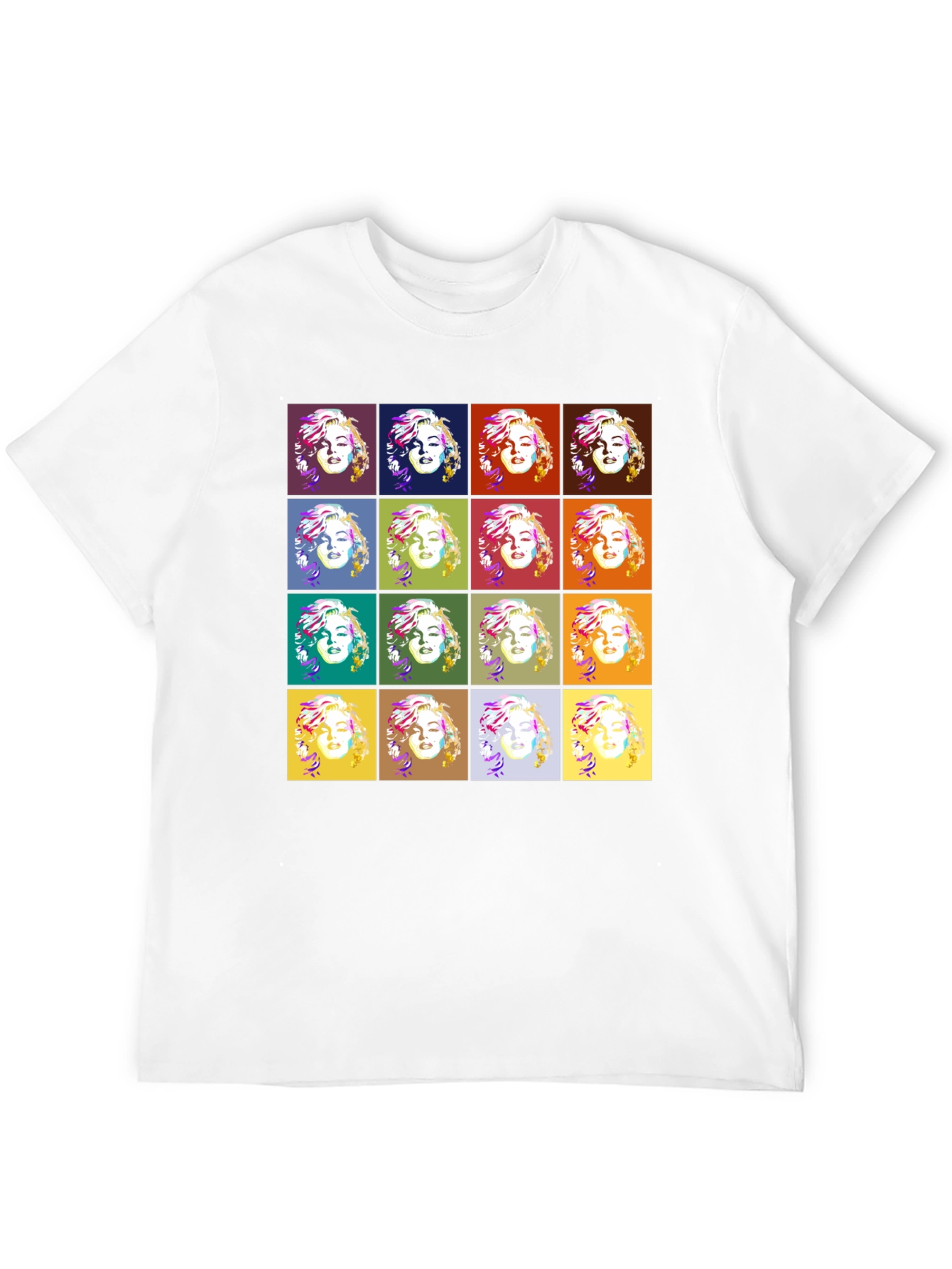 Pop Art Marilyn Monroe T-Shirt - Classic Style