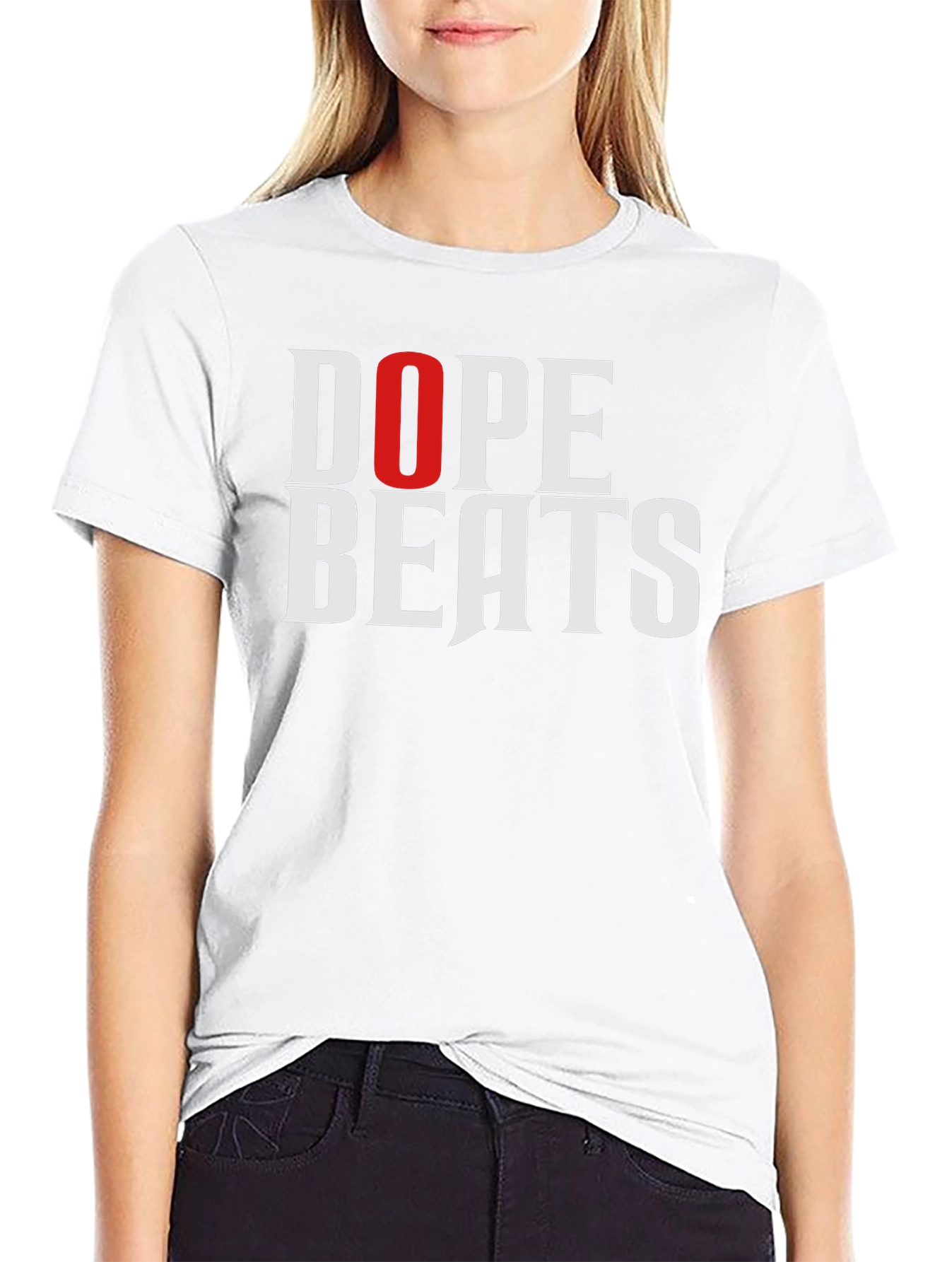 Dope Beats Graphic Tee - Stylish Black T-Shirt
