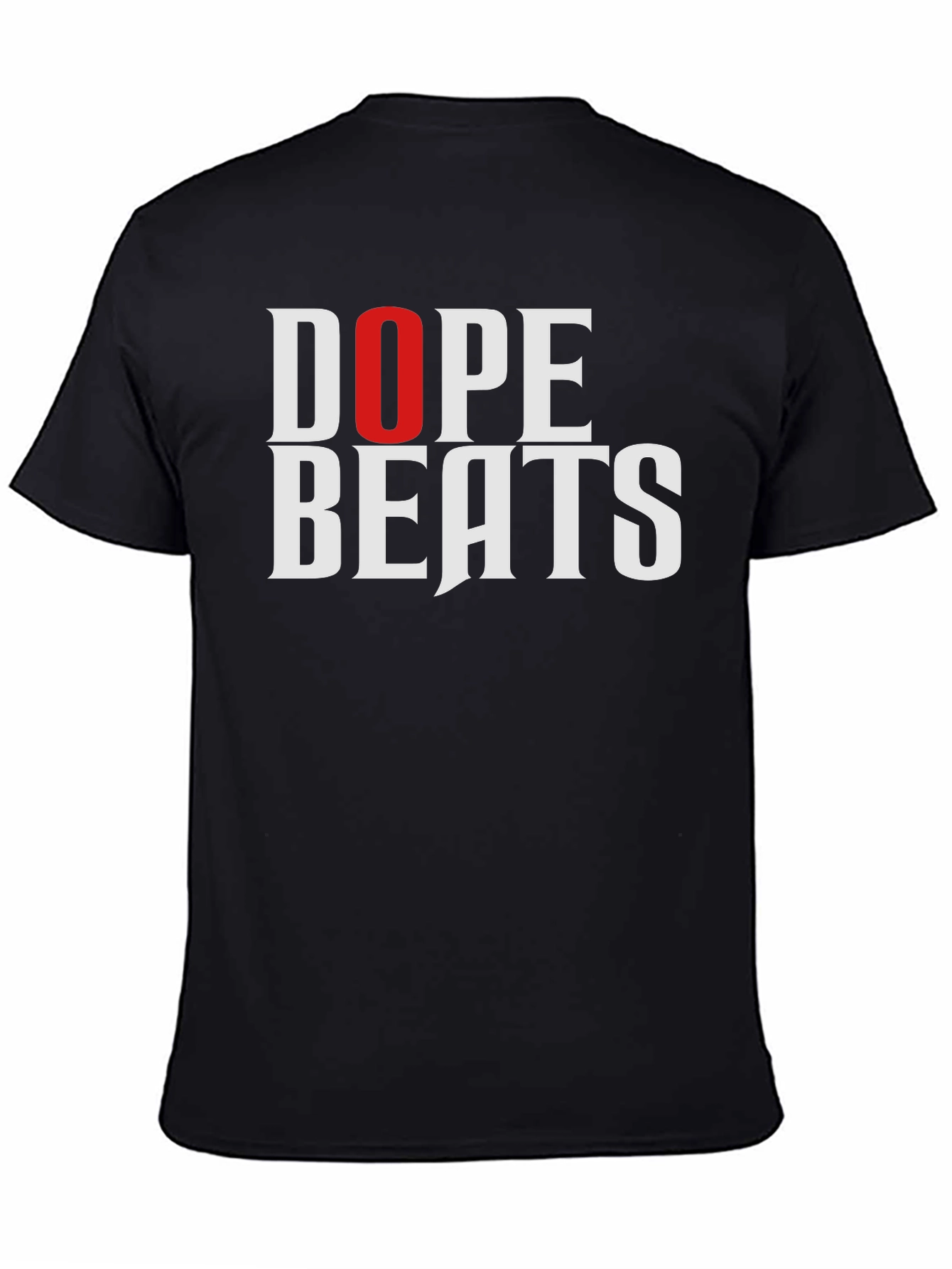 Dope Beats Graphic Tee - Stylish Black T-Shirt
