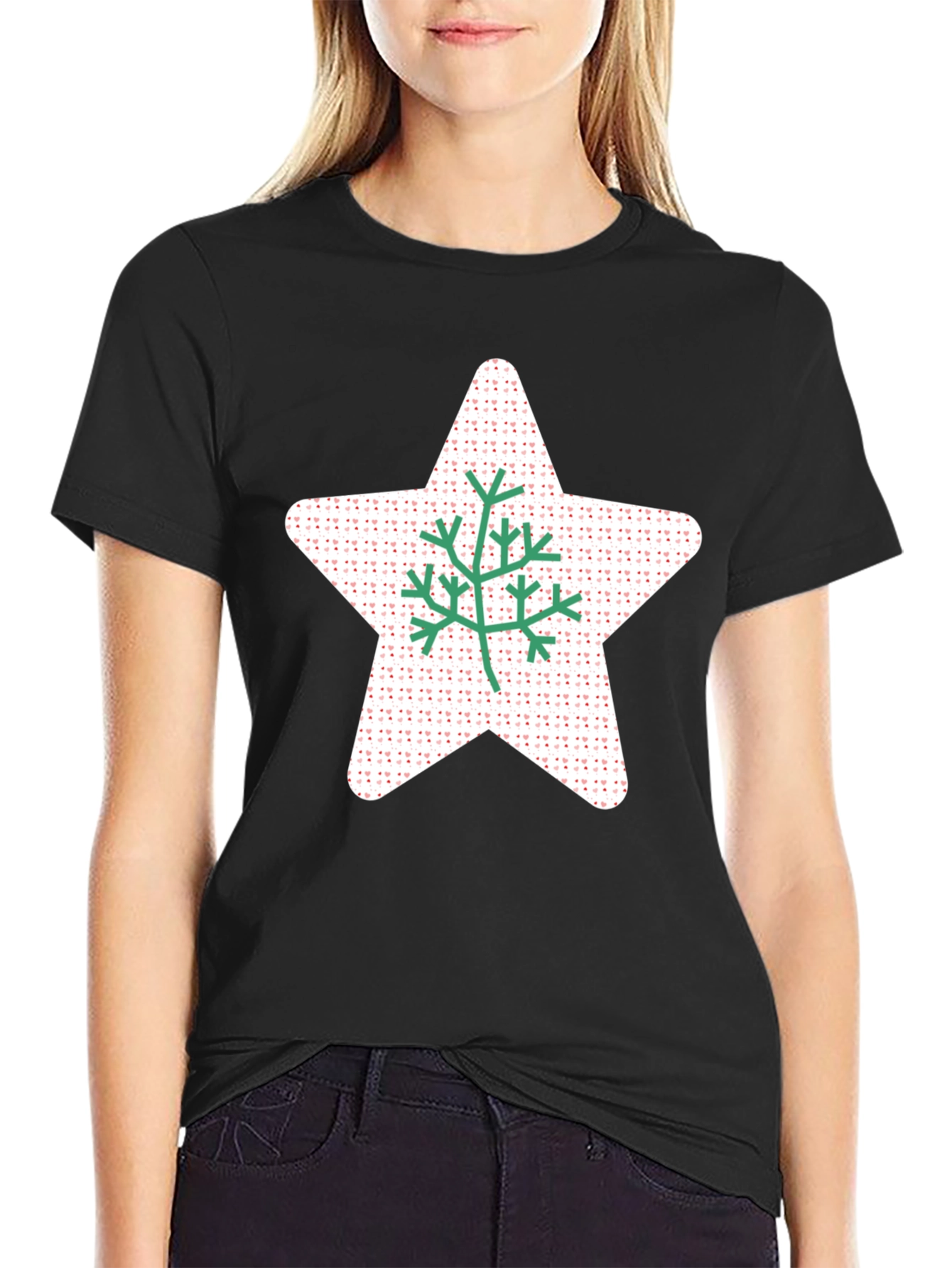 Festive Star Tree T-Shirt
