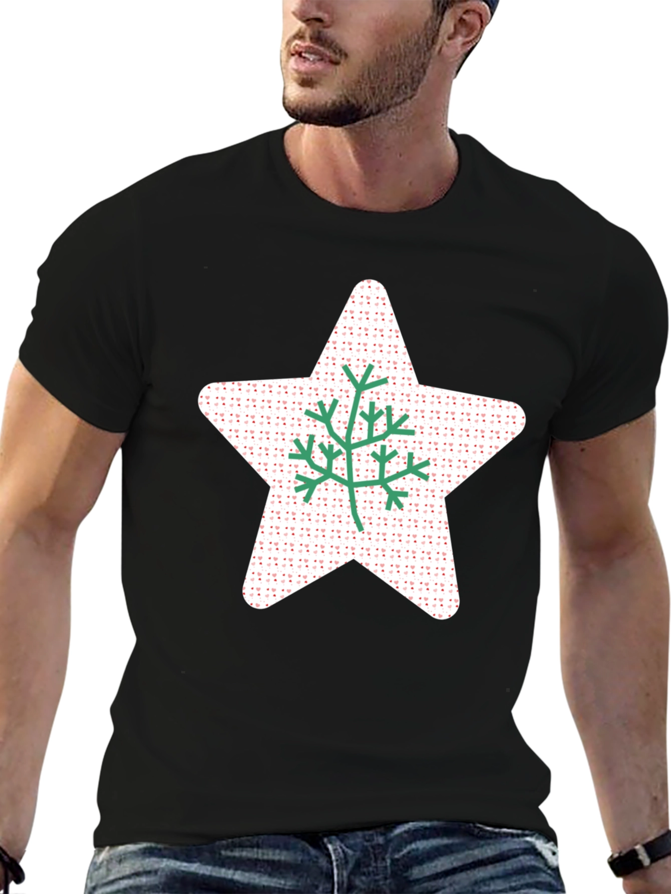 Festive Star Tree T-Shirt