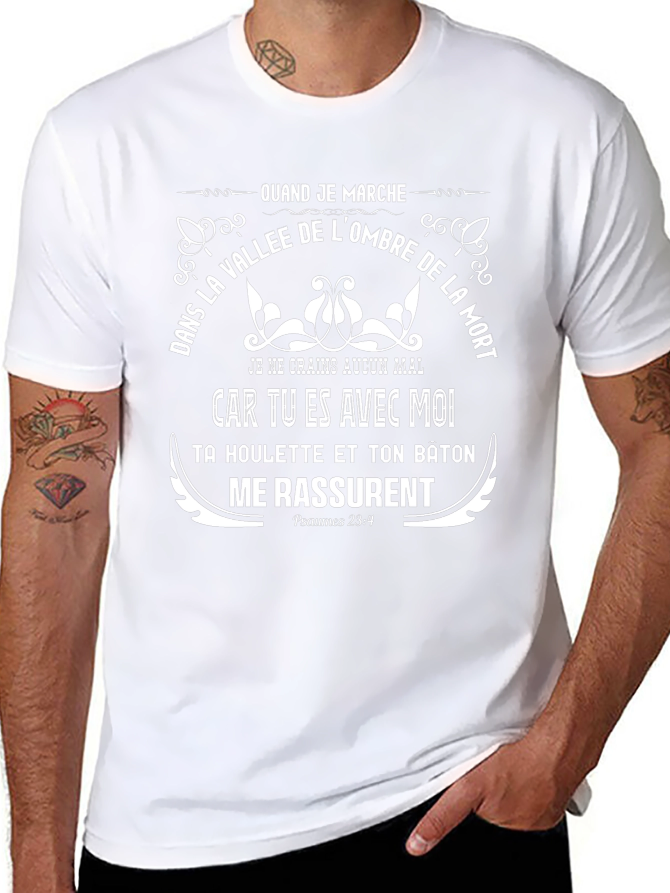 Psalm 23:4 Graphic Tee