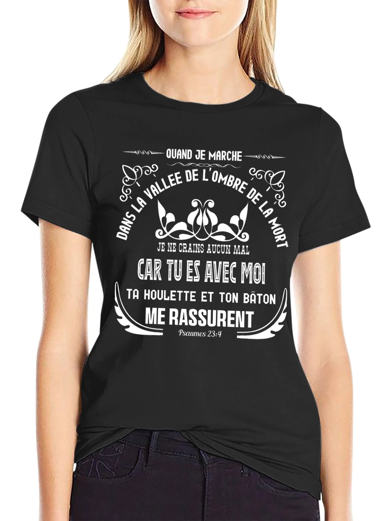 Psalm 23:4 Graphic Tee