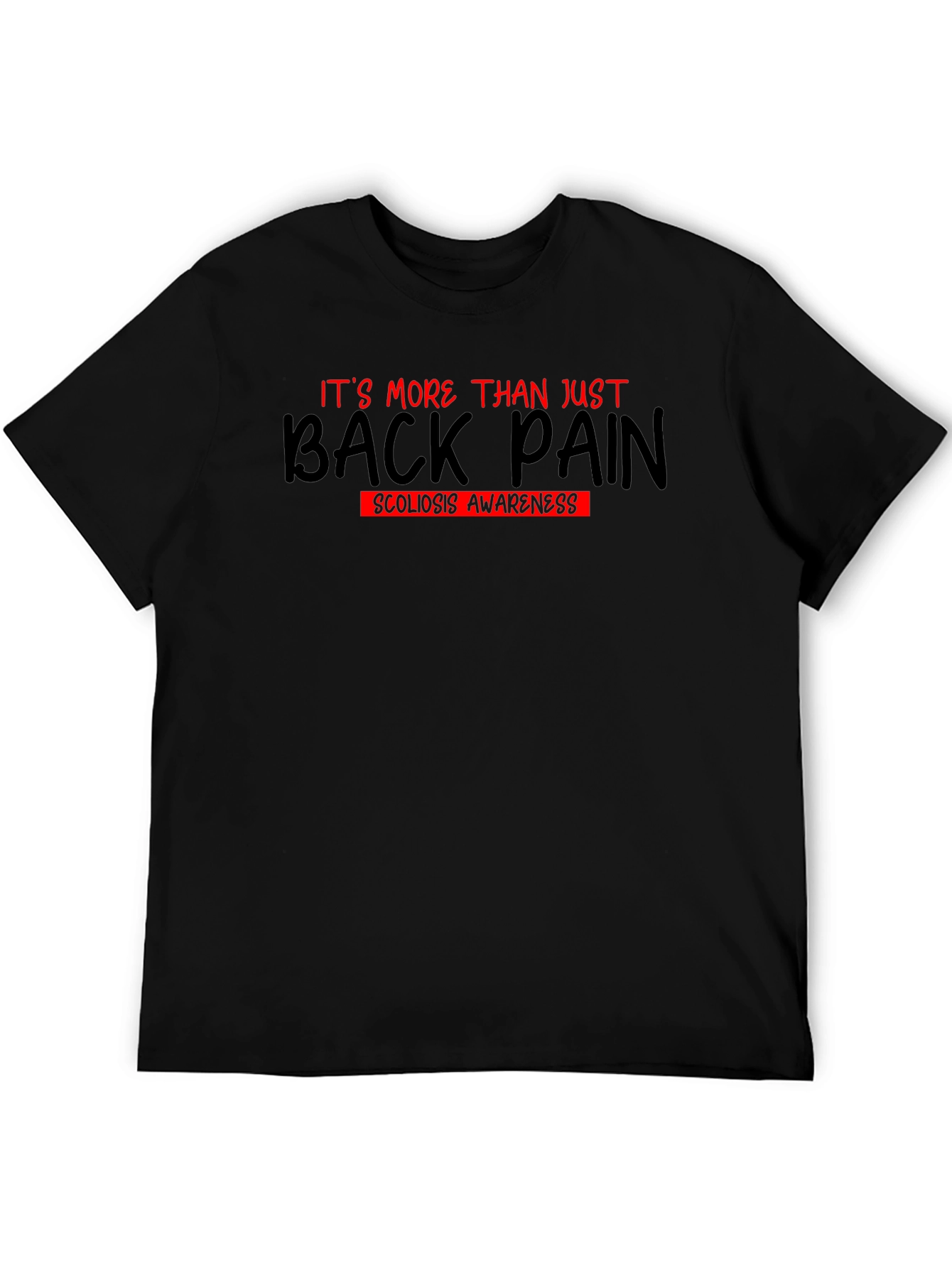 Scoliosis Awareness T-Shirt: More Than Back Pain