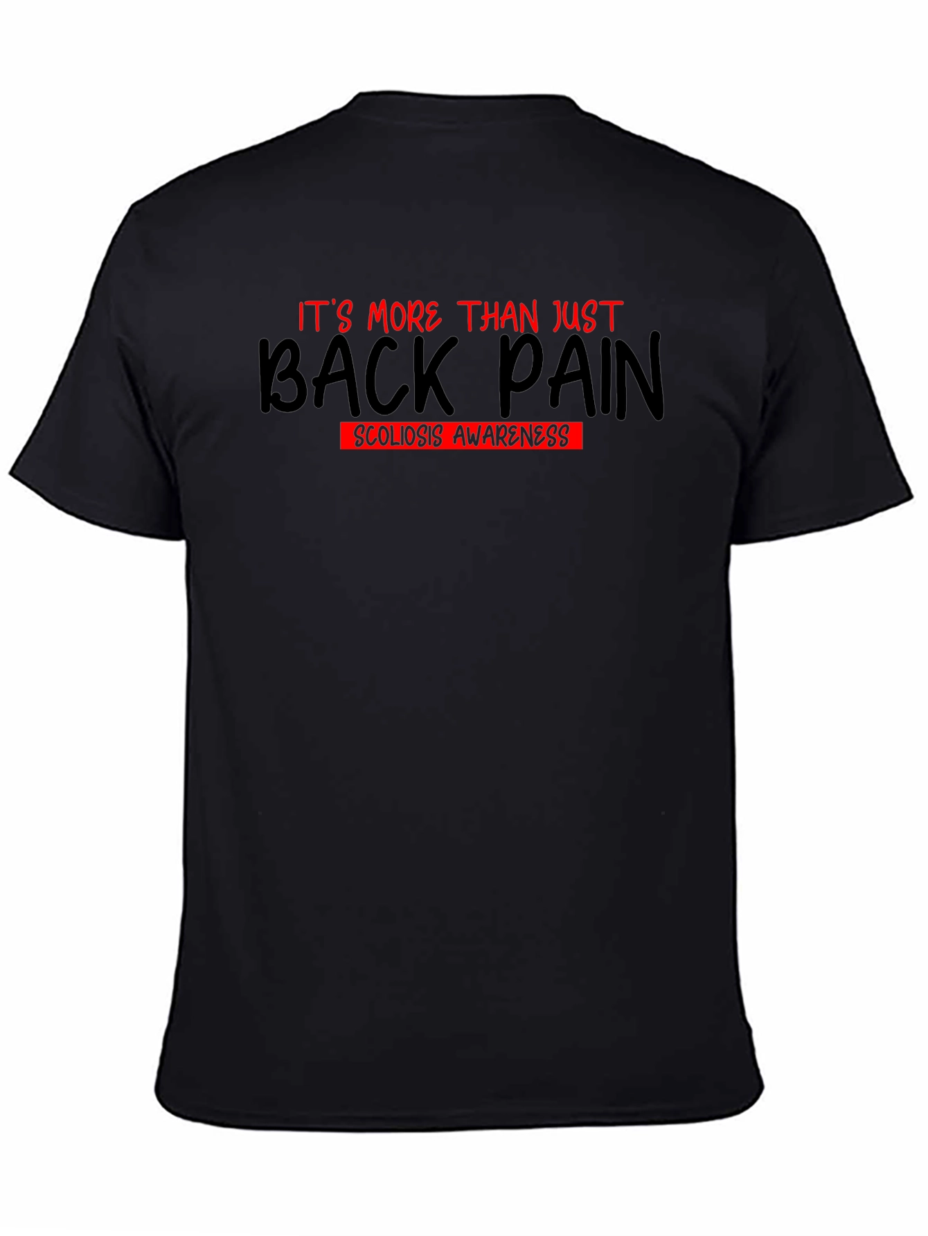 Scoliosis Awareness T-Shirt: More Than Back Pain