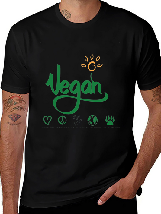 Vegan T-Shirt Animal Rights Eco-Friendly