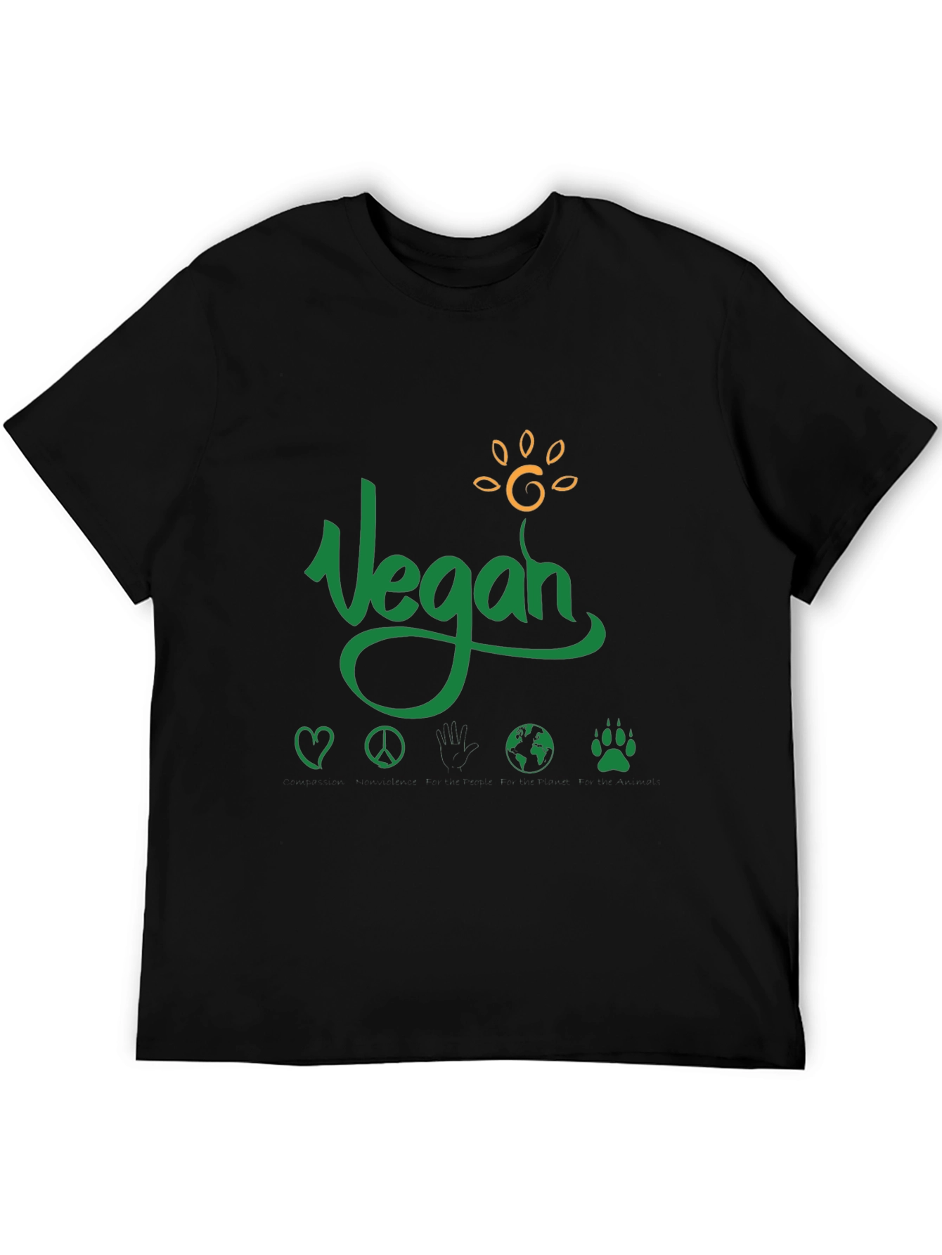 Vegan T-Shirt Animal Rights Eco-Friendly