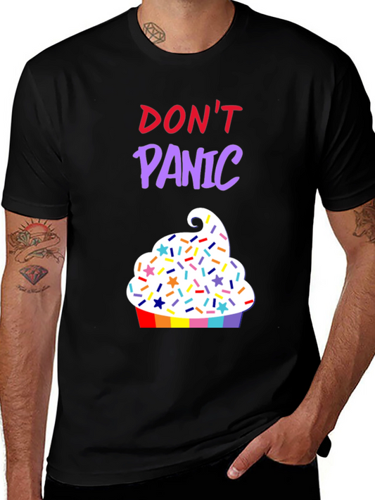 Dont Panic Cupcake T-Shirt