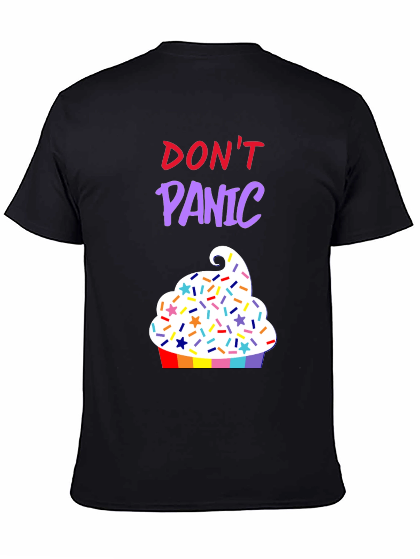 Dont Panic Cupcake T-Shirt