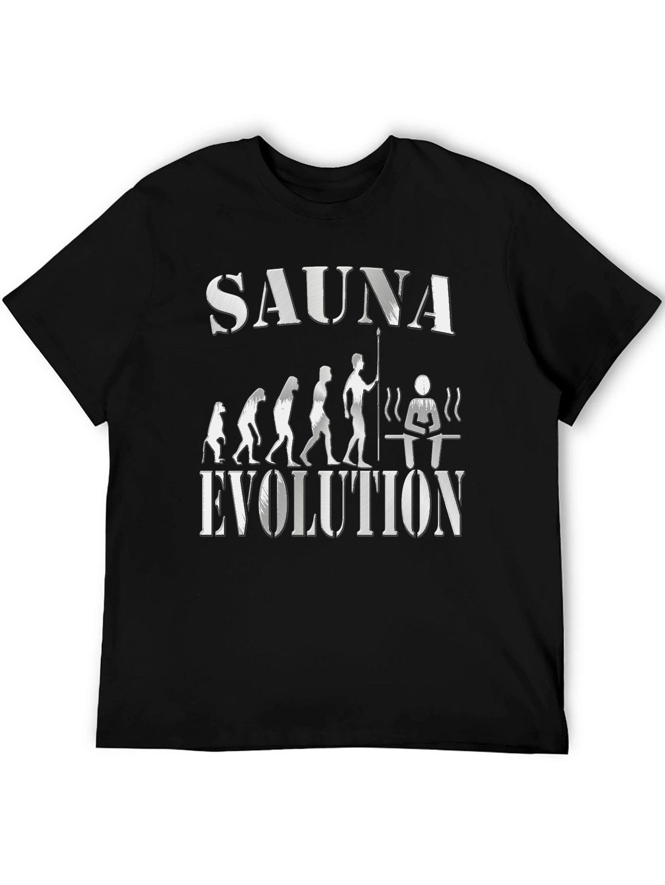 Sauna Evolution T-Shirt - Black