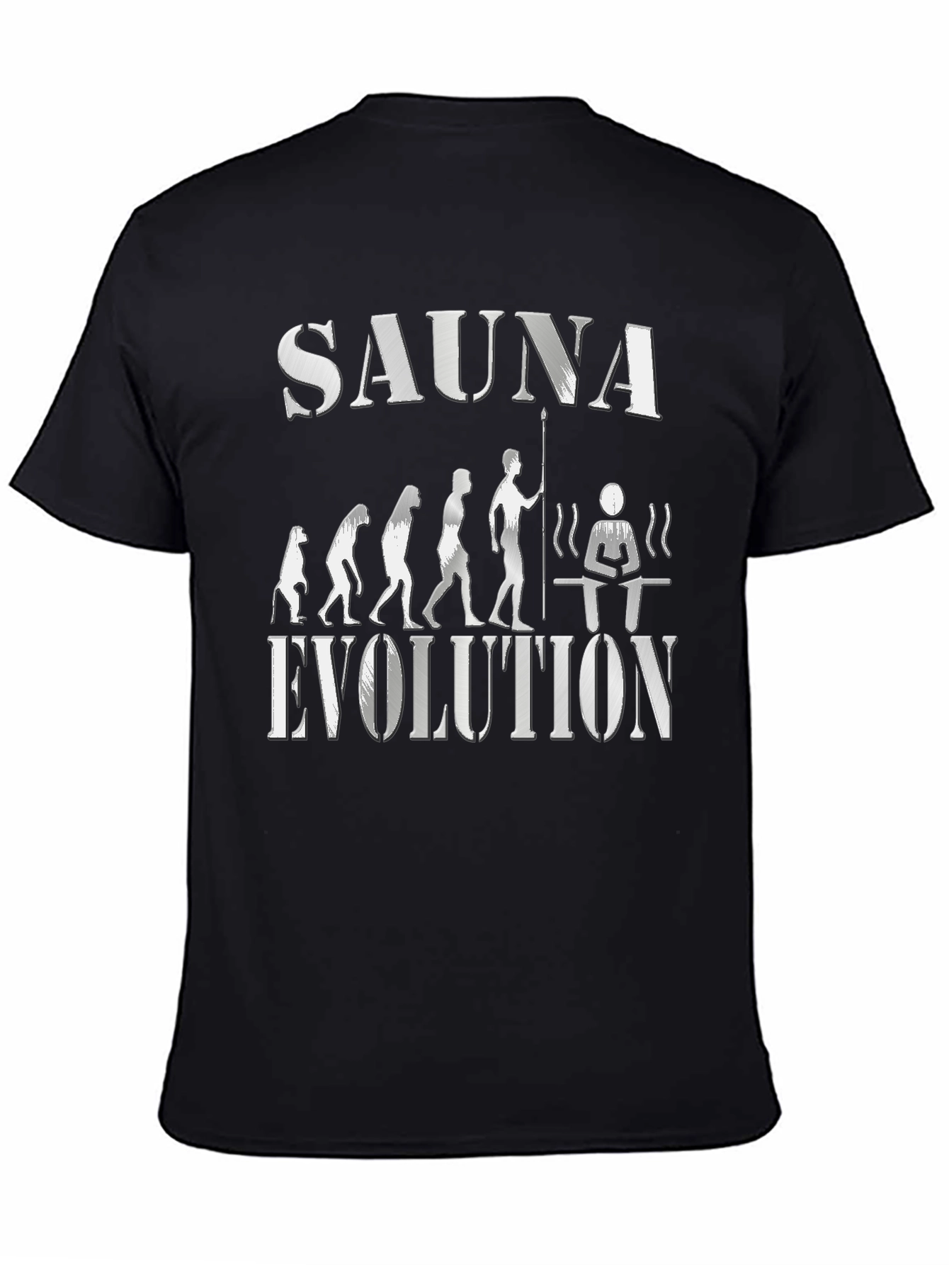 Sauna Evolution T-Shirt - Black