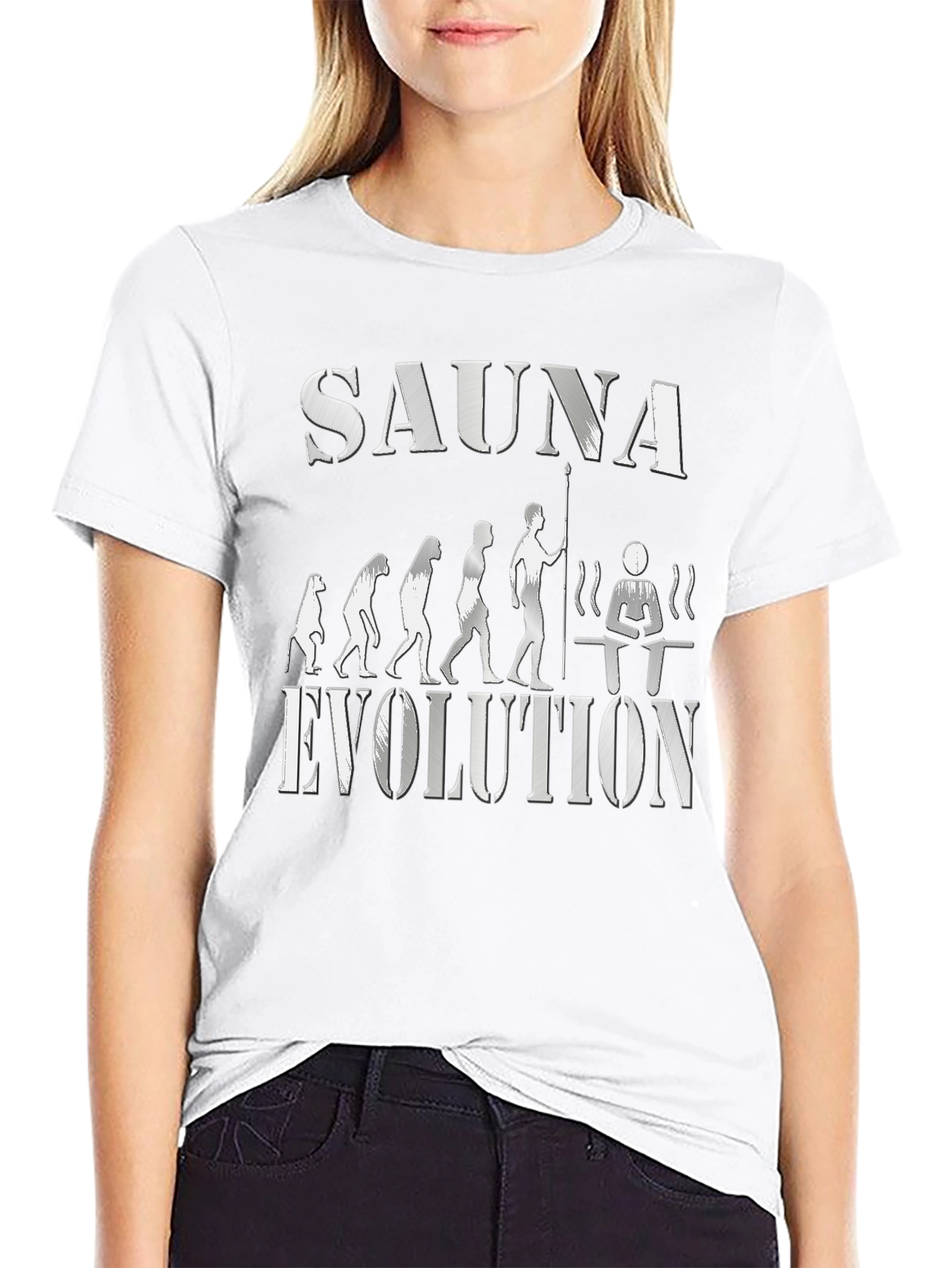 Sauna Evolution T-Shirt - Black
