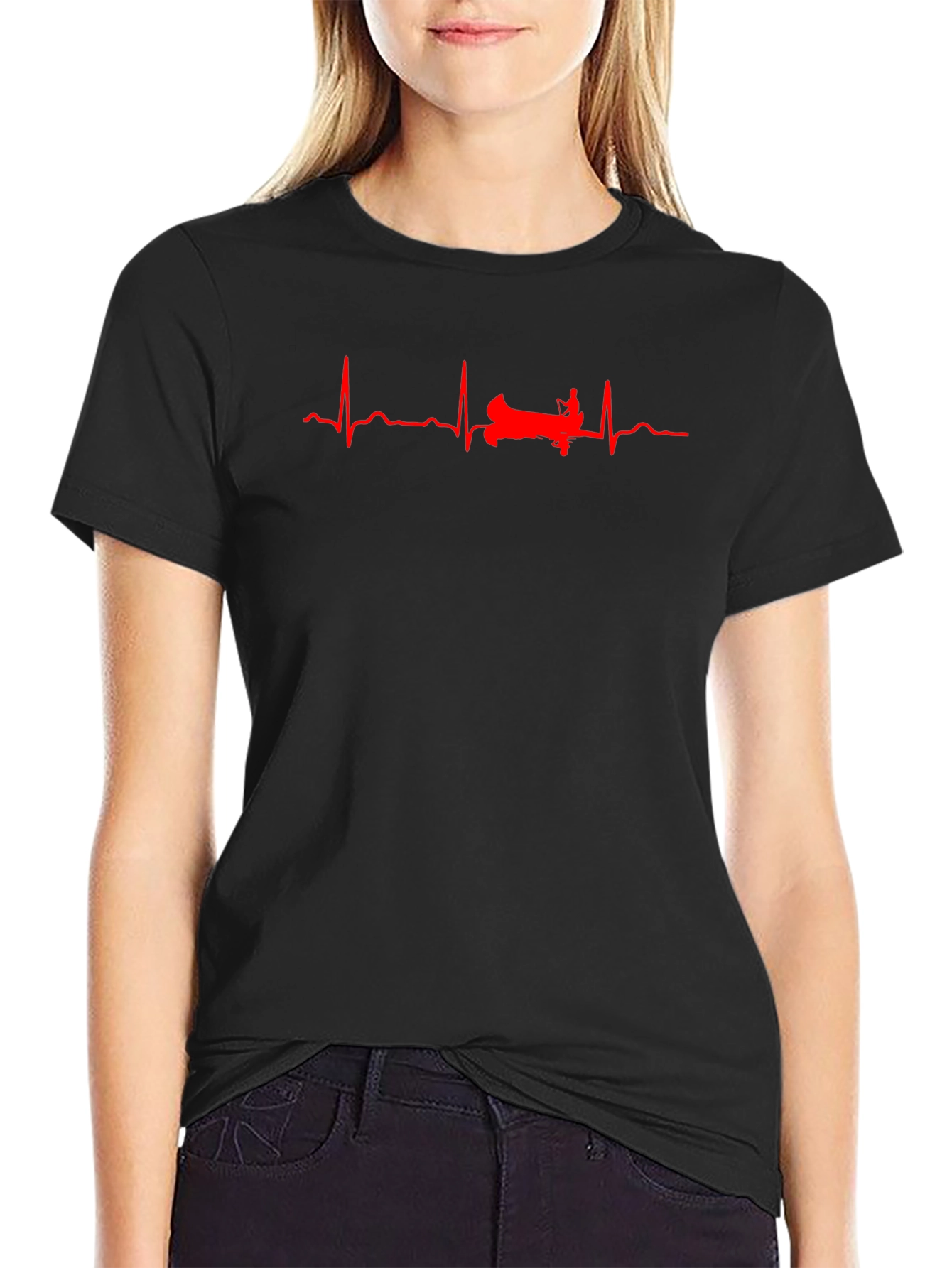 Fishing Heartbeat T-Shirt - Anglers Pulse!