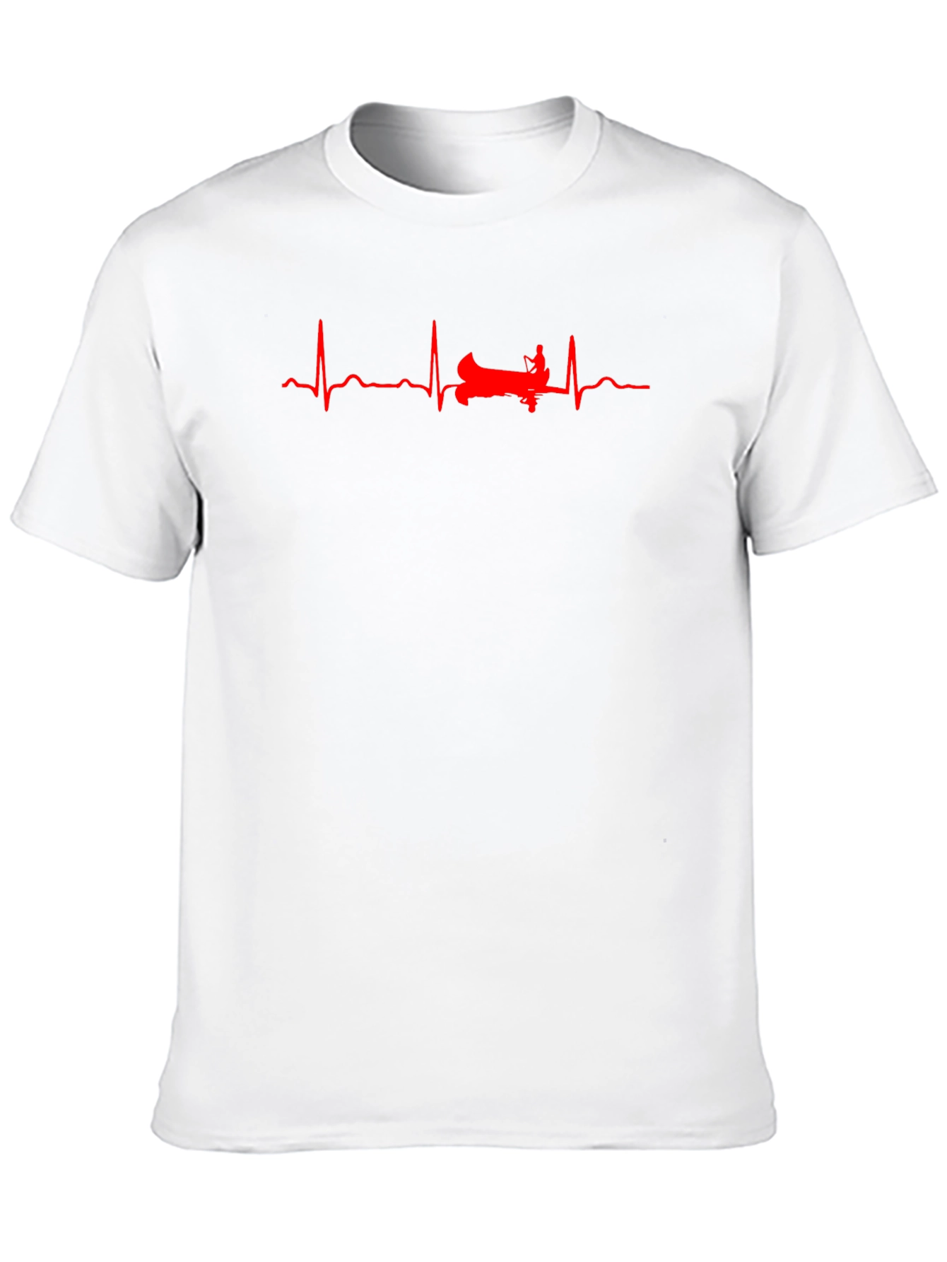 Fishing Heartbeat T-Shirt - Anglers Pulse!