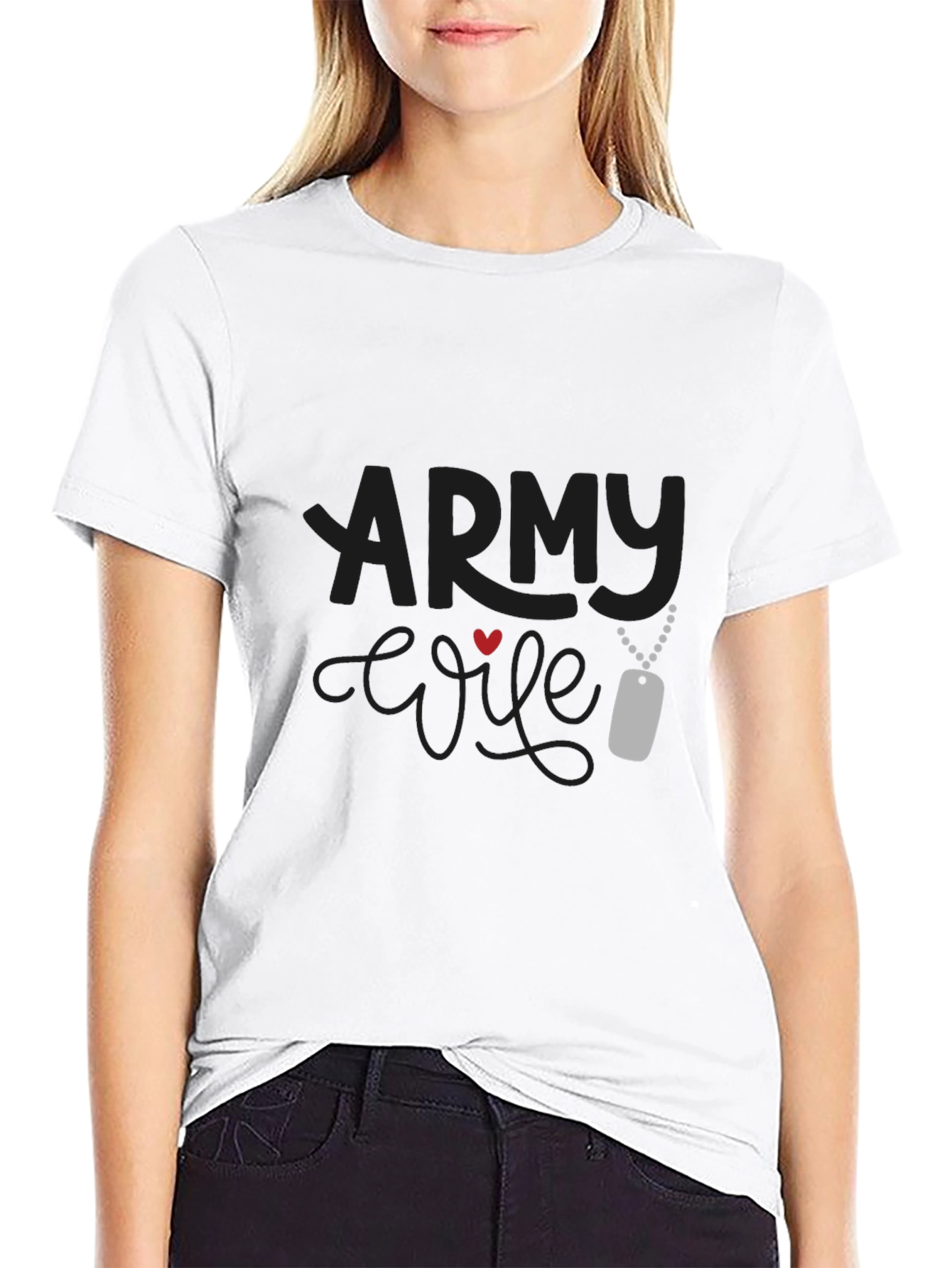 Army Wife Graphic T-Shirt - Military Spouse Apparel