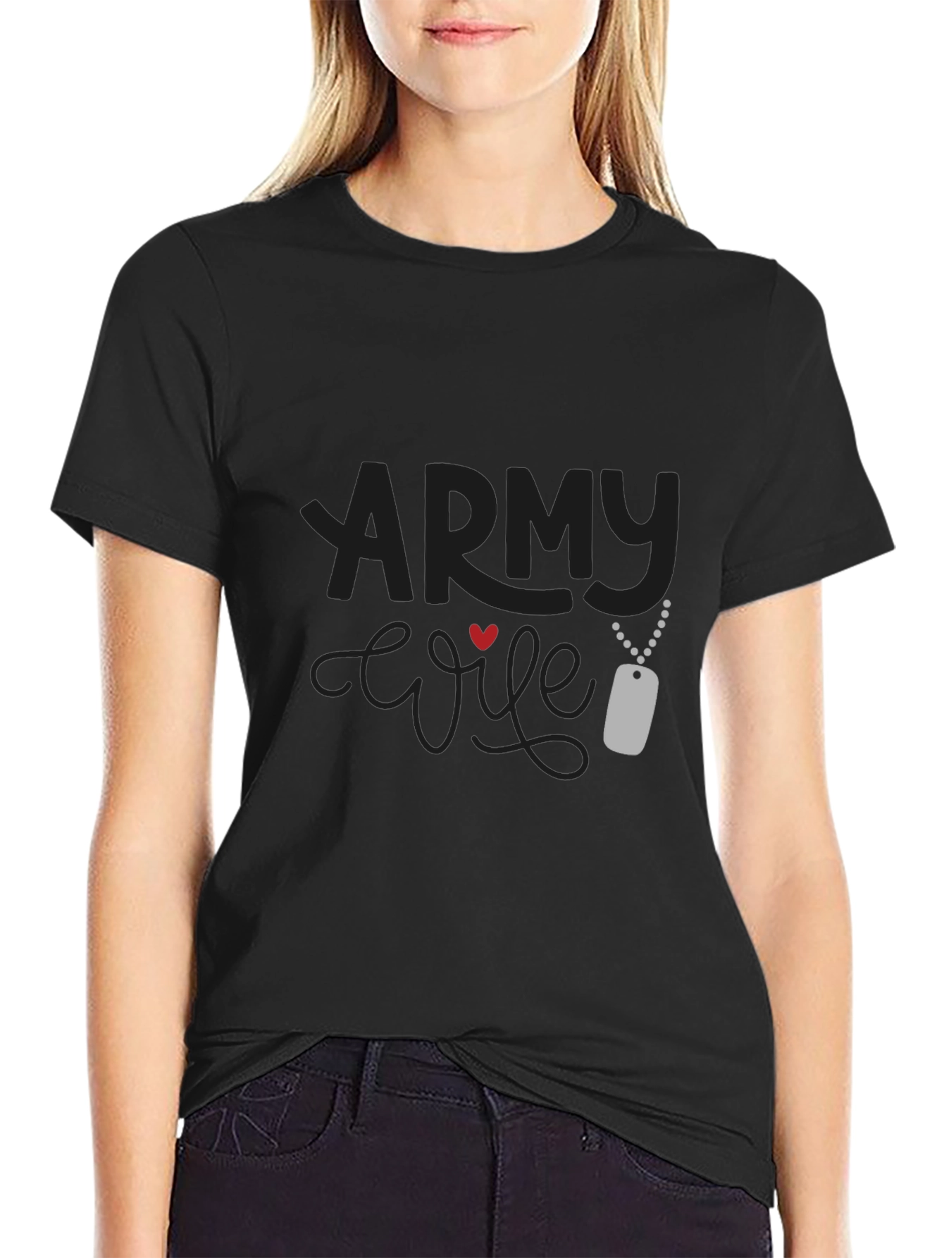 Army Wife Graphic T-Shirt - Military Spouse Apparel