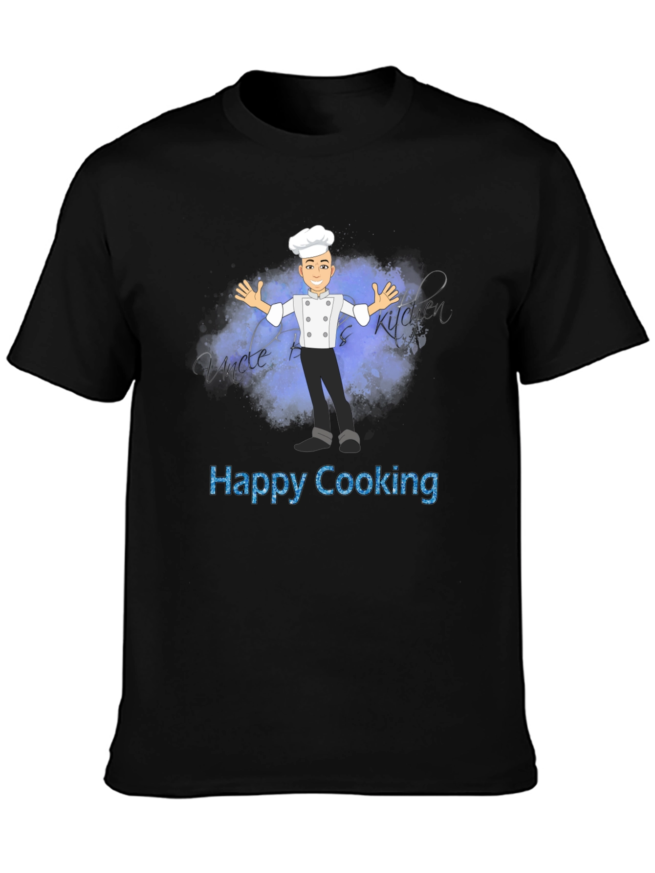 Happy Cooking Chef Graphic T-Shirt