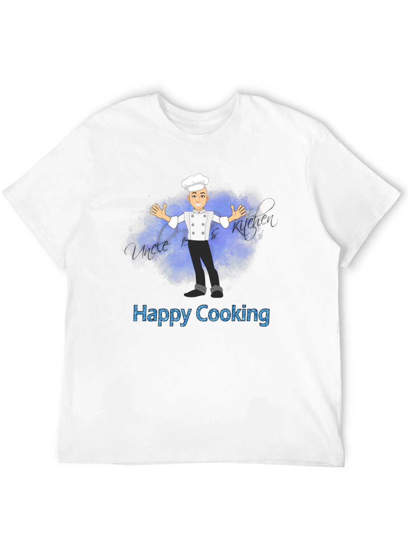 Happy Cooking Chef Graphic T-Shirt