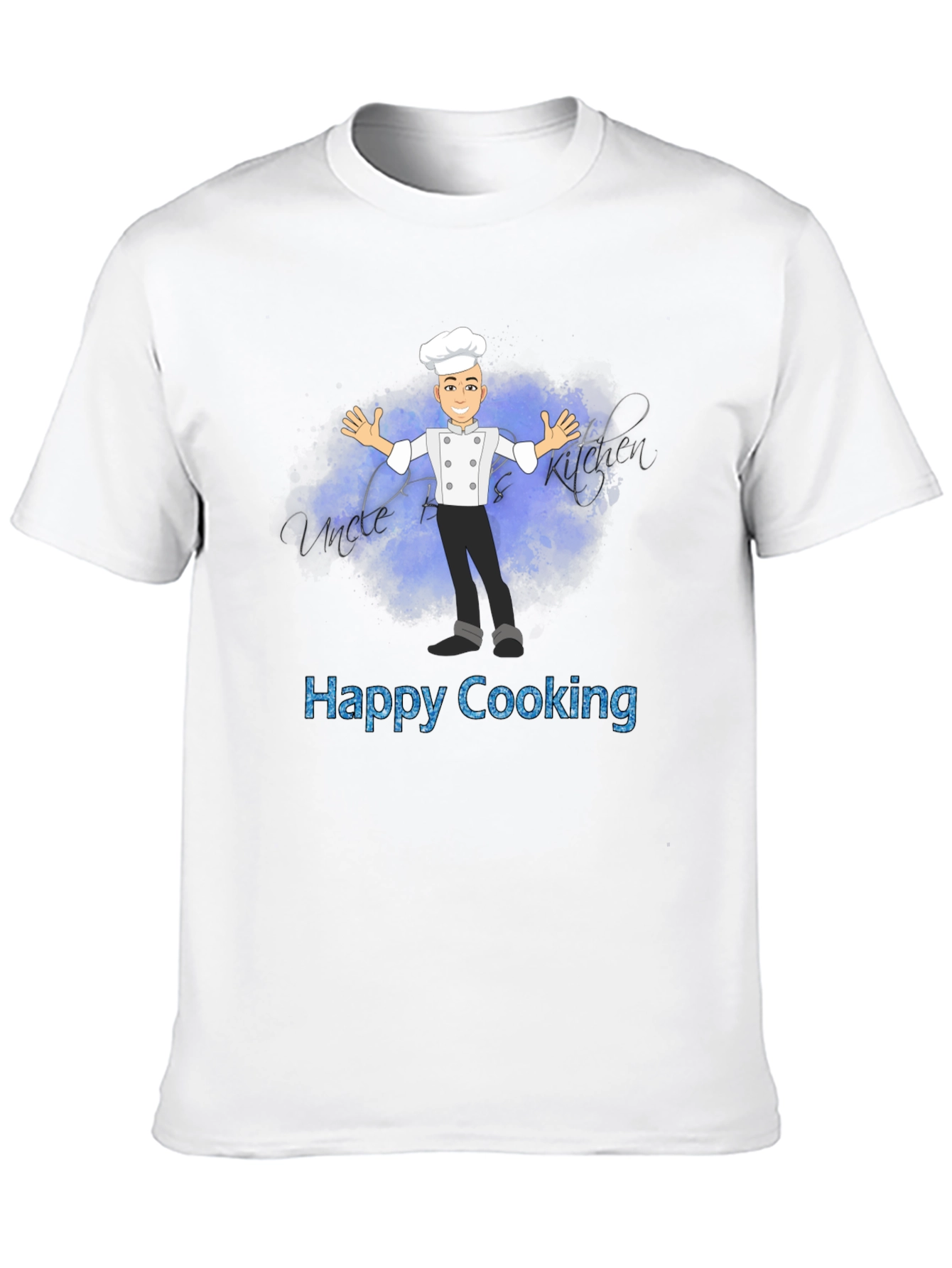 Happy Cooking Chef Graphic T-Shirt