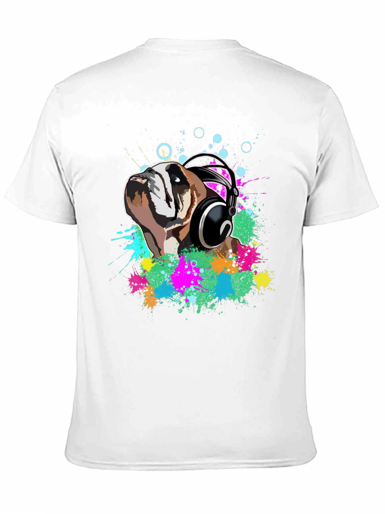 Bulldog DJ Black T-Shirt