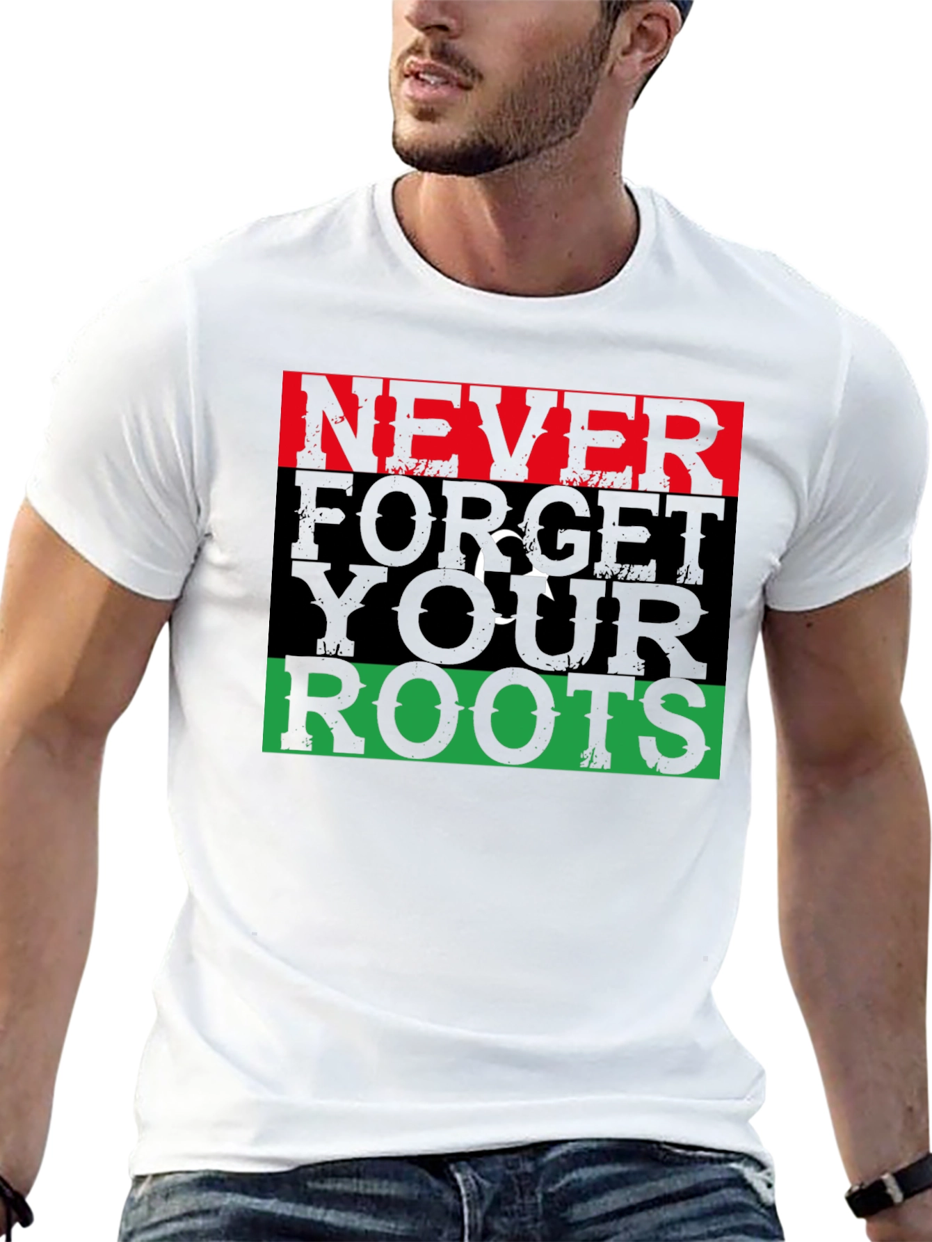 Never Forget Your Roots Graphic Tee