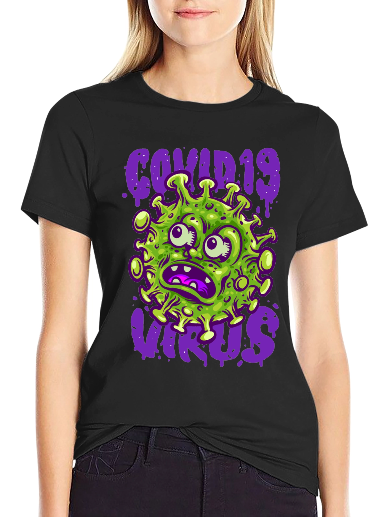 COVID-19 Virus Graphic T-Shirt