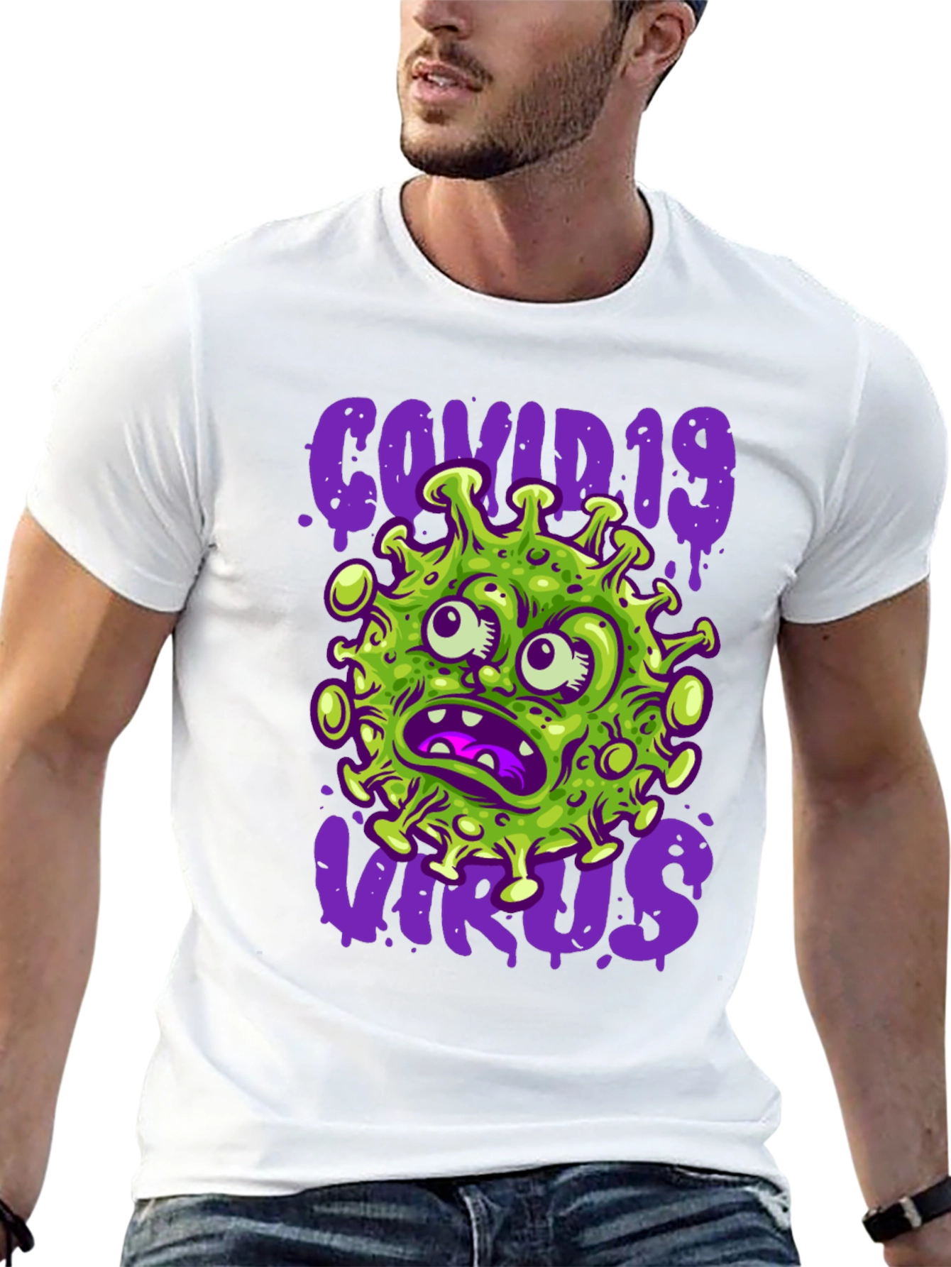 COVID-19 Virus Graphic T-Shirt