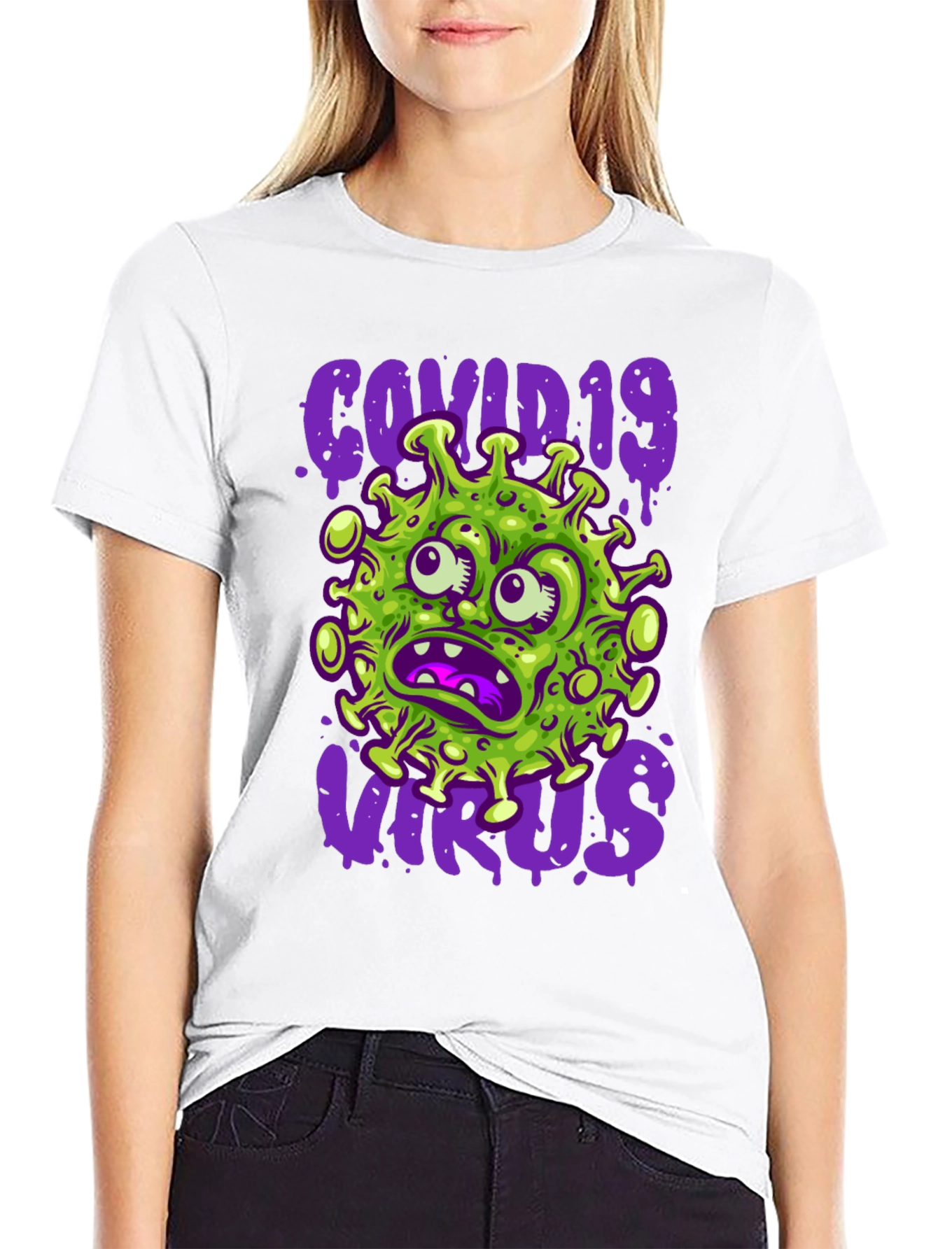 COVID-19 Virus Graphic T-Shirt